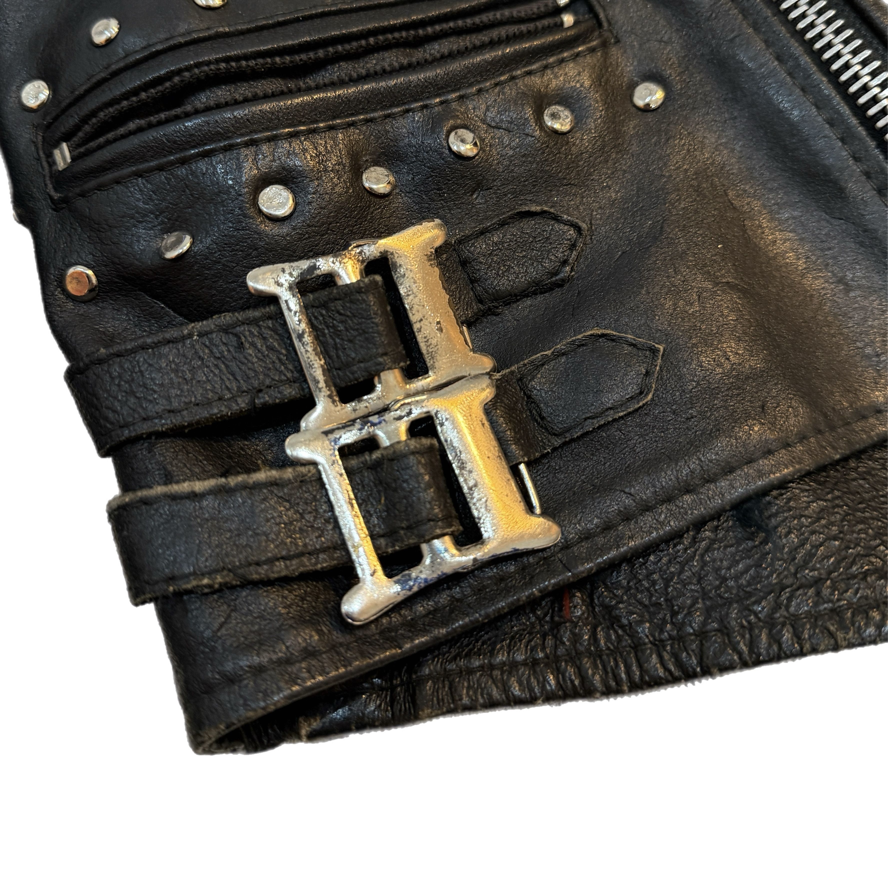 Vintage Rare Vintage 80s Campri Everest Studded Punk Leather Jacket Size US M / EU 48-50 / 2 - 5 Thumbnail