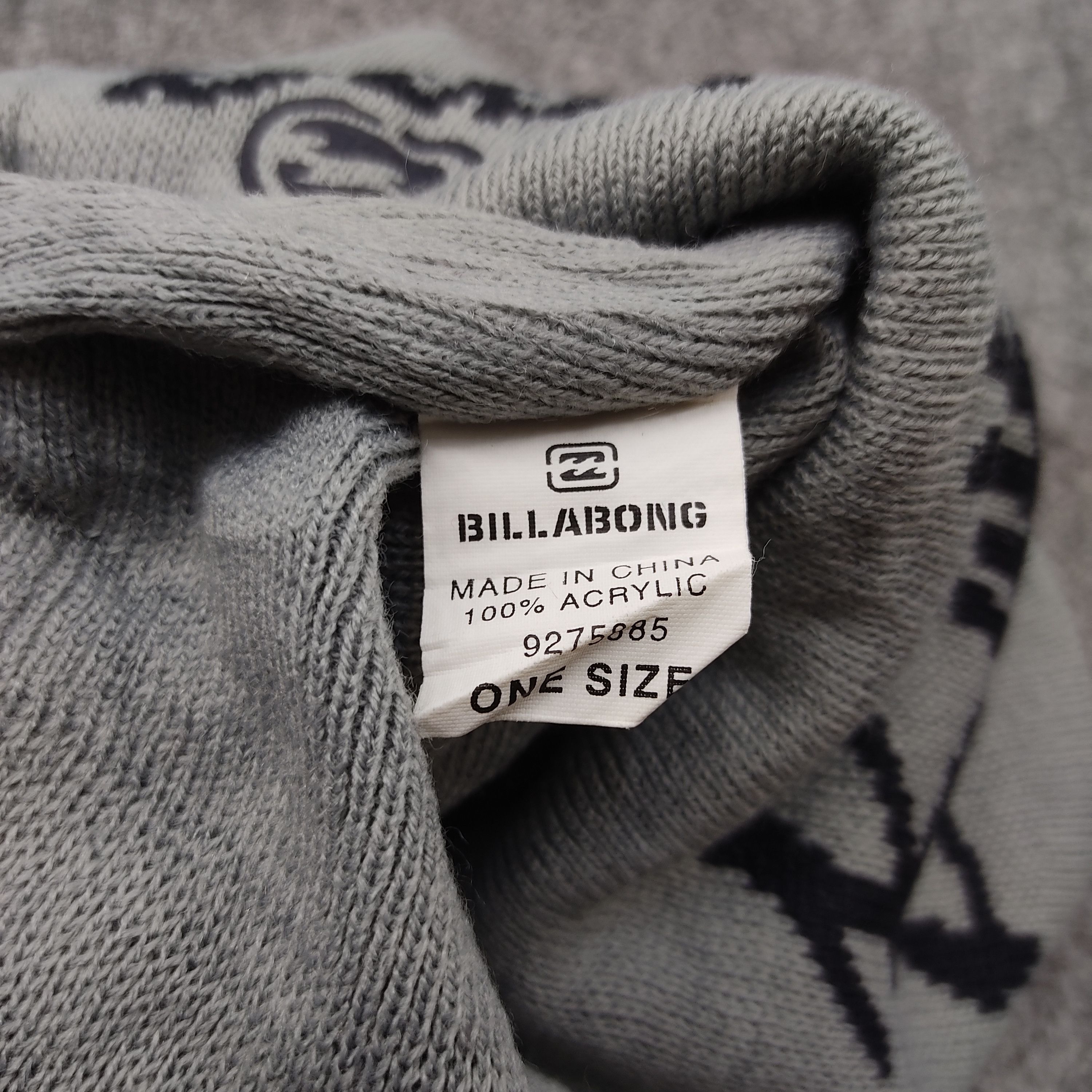 Billabong Vintage Billabong Beanie / Snow Hat / Snow Cap Size ONE SIZE - 5 Thumbnail