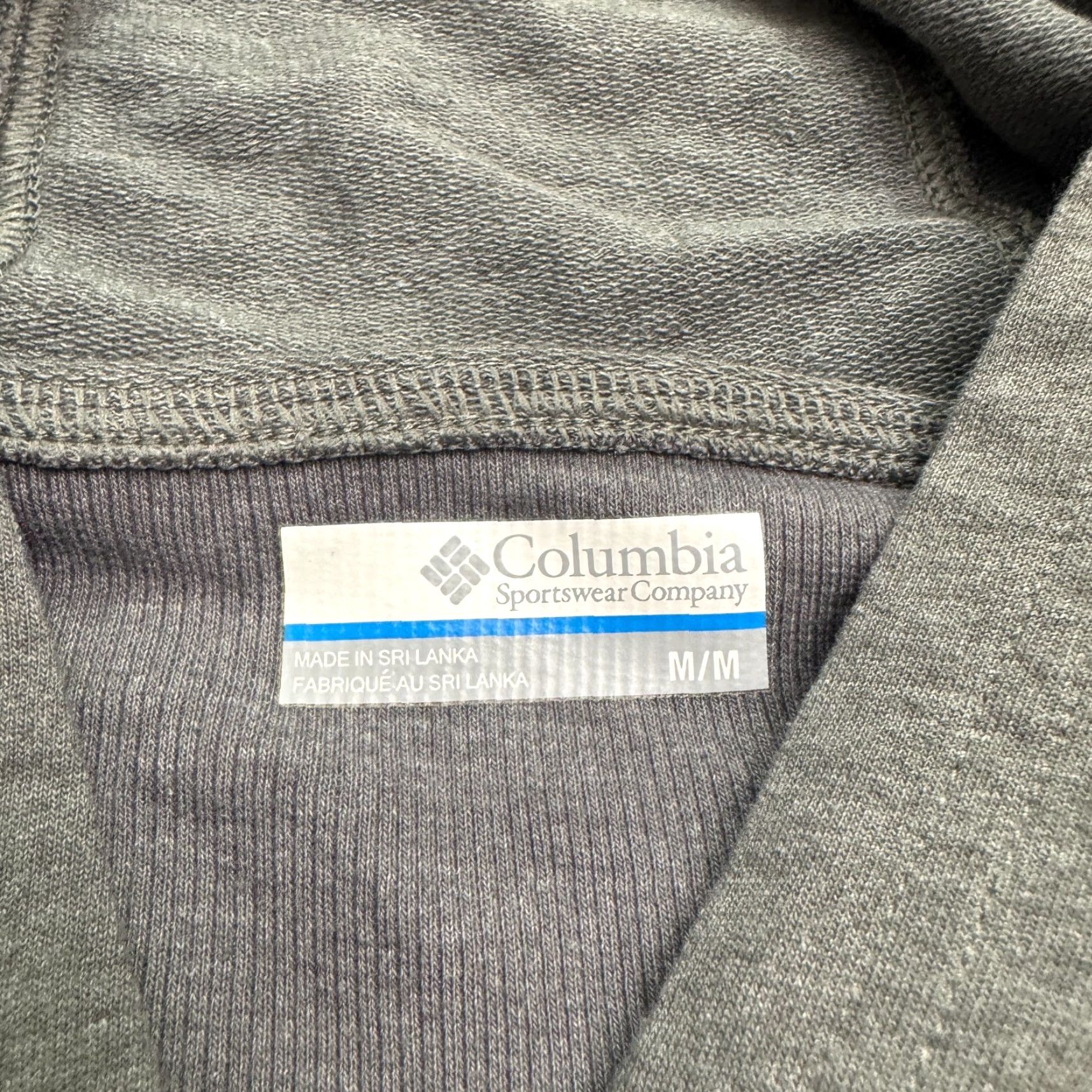 Vintage Columbia Hoodie Pullover Sweatshirt Womens Medium Gray 3/4 Sleeve Outdoor Size M / US 6-8 / IT 42-44 - 7 Thumbnail