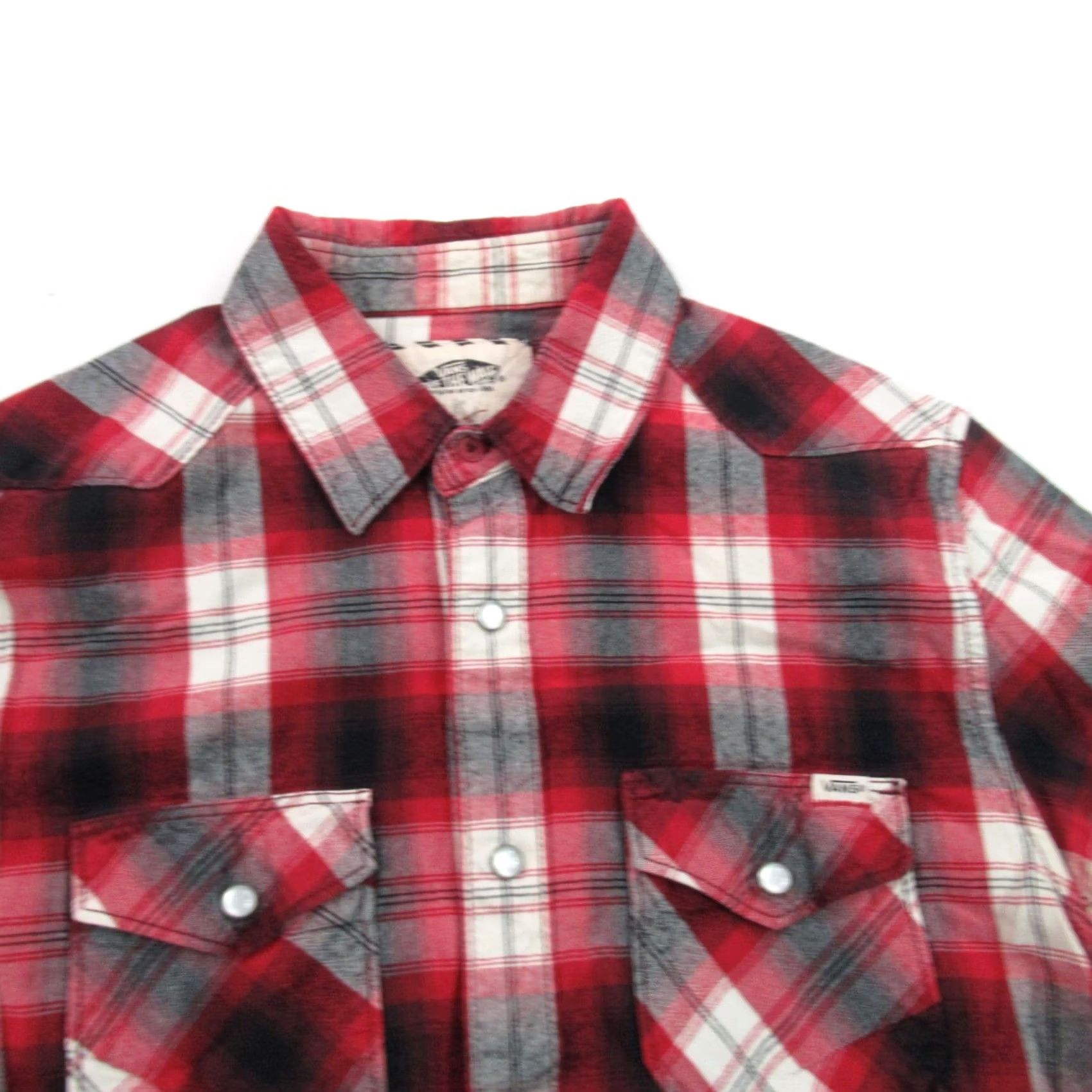 Vans Vans Shirt Womens Small Plaid Long Sleeve Snap Front Outdoor Lightweight Size S / US 4 / IT 40 - 2 Thumbnail