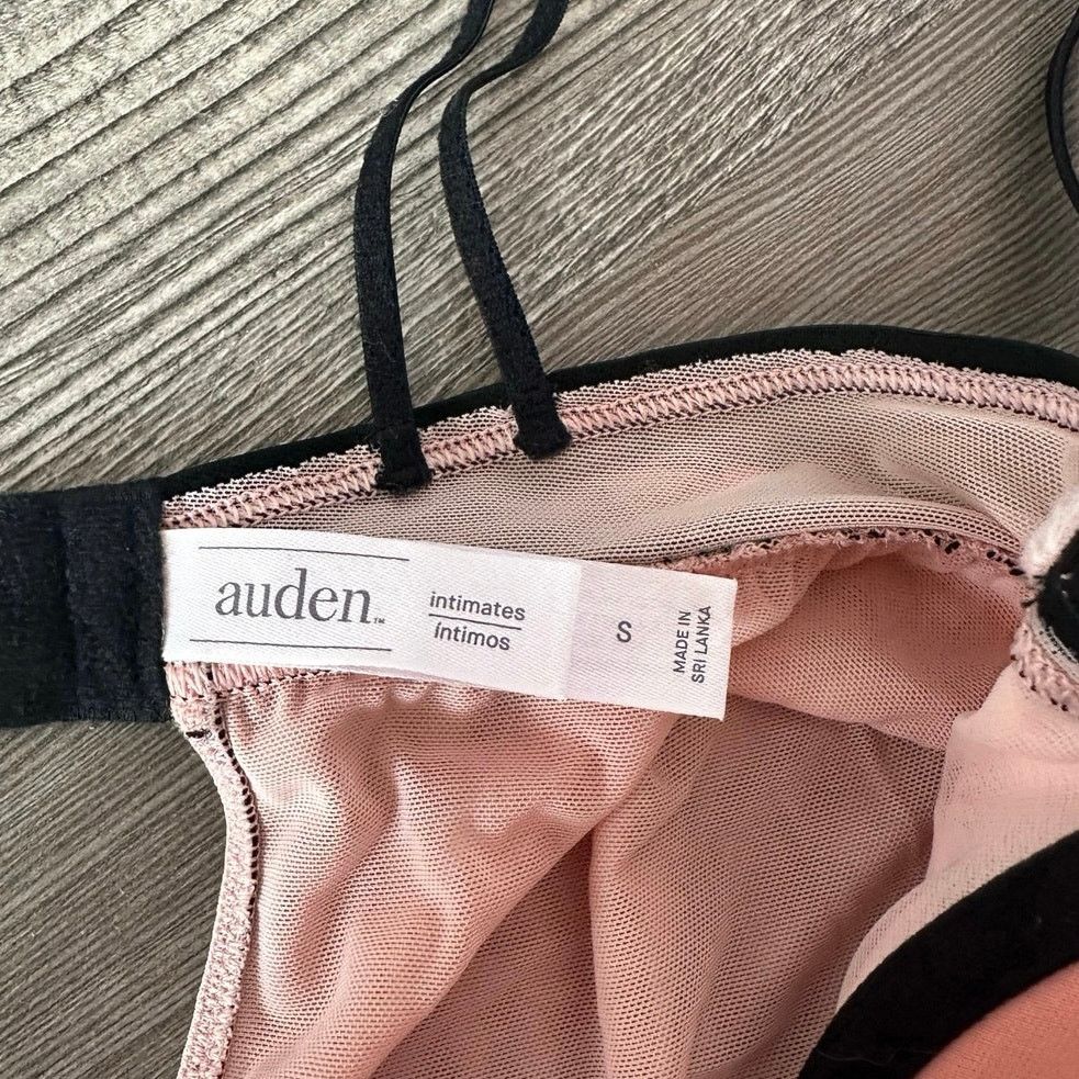 Other auden pink and black floral bralette tank top slip Size S / US 4 / IT 40 - 5 Thumbnail