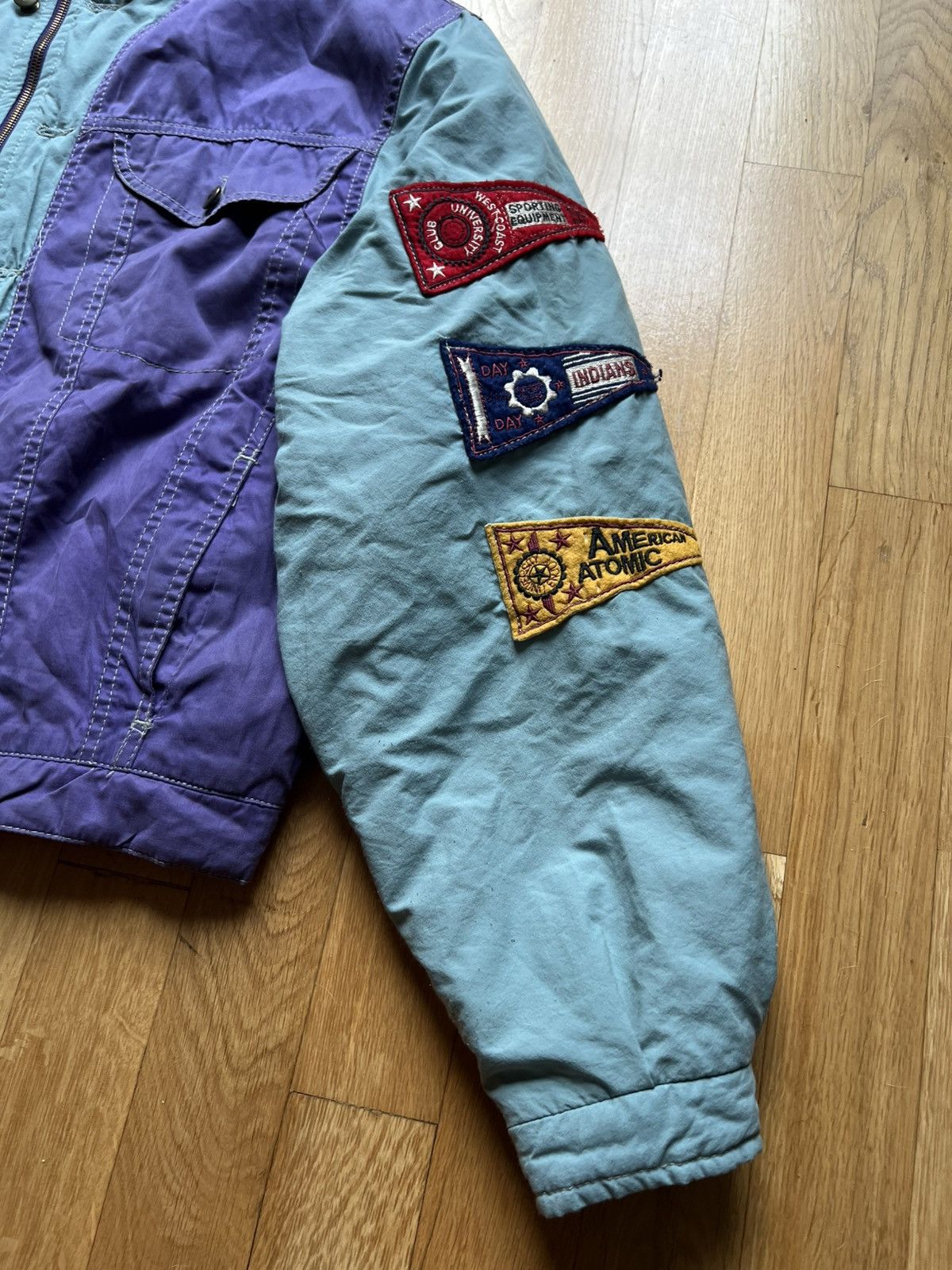 Other Vintage baseball jacket Leaders made in Italy 80s Size US L / EU 52-54 / 3 - 2 Thumbnail