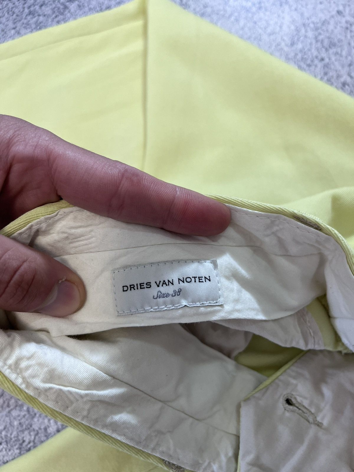 Dries Van Noten Dries Van Noten Chino Pants Women Size 38 EU Cotton Classic Size 31" - 5 Thumbnail