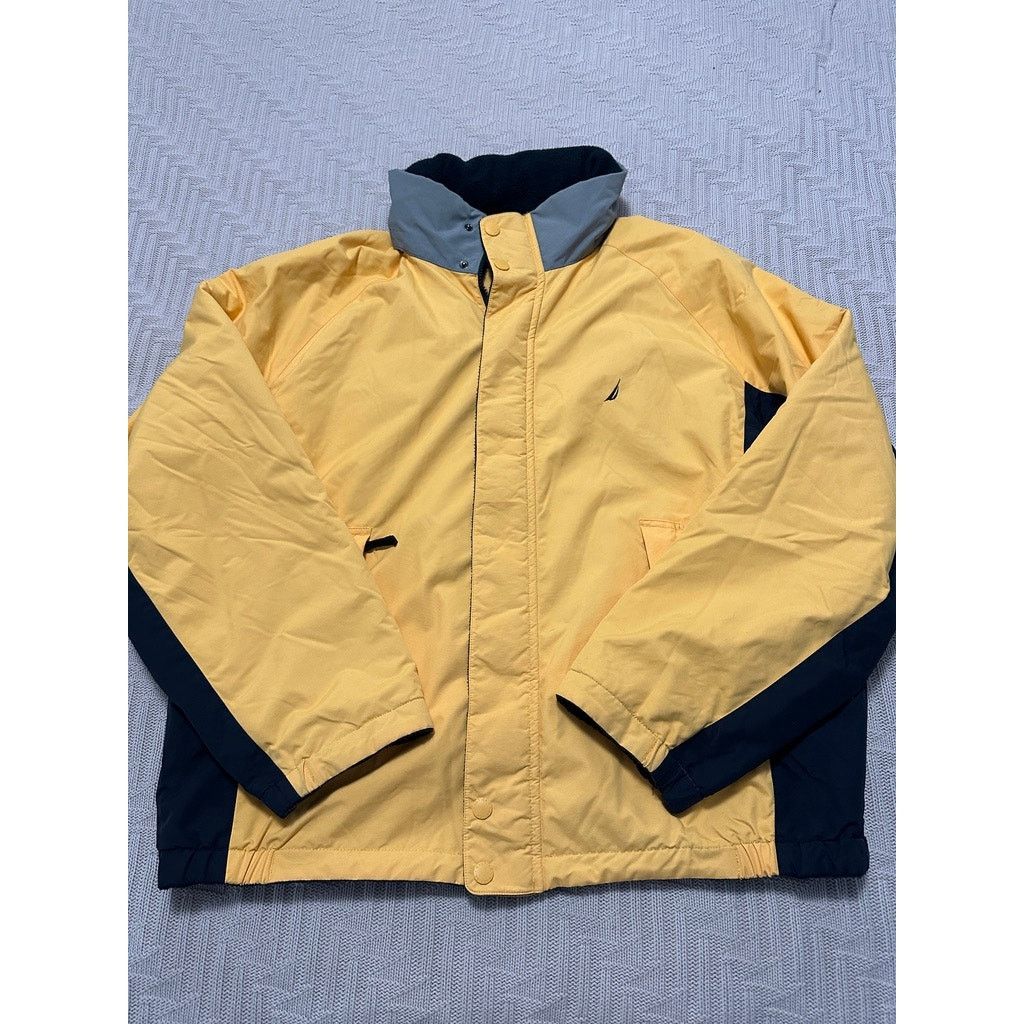 Nautica Vintage Nautica Y2K yellow hooded jacket size XXL Size US XXL / EU 58 / 5 - 1 Thumbnail