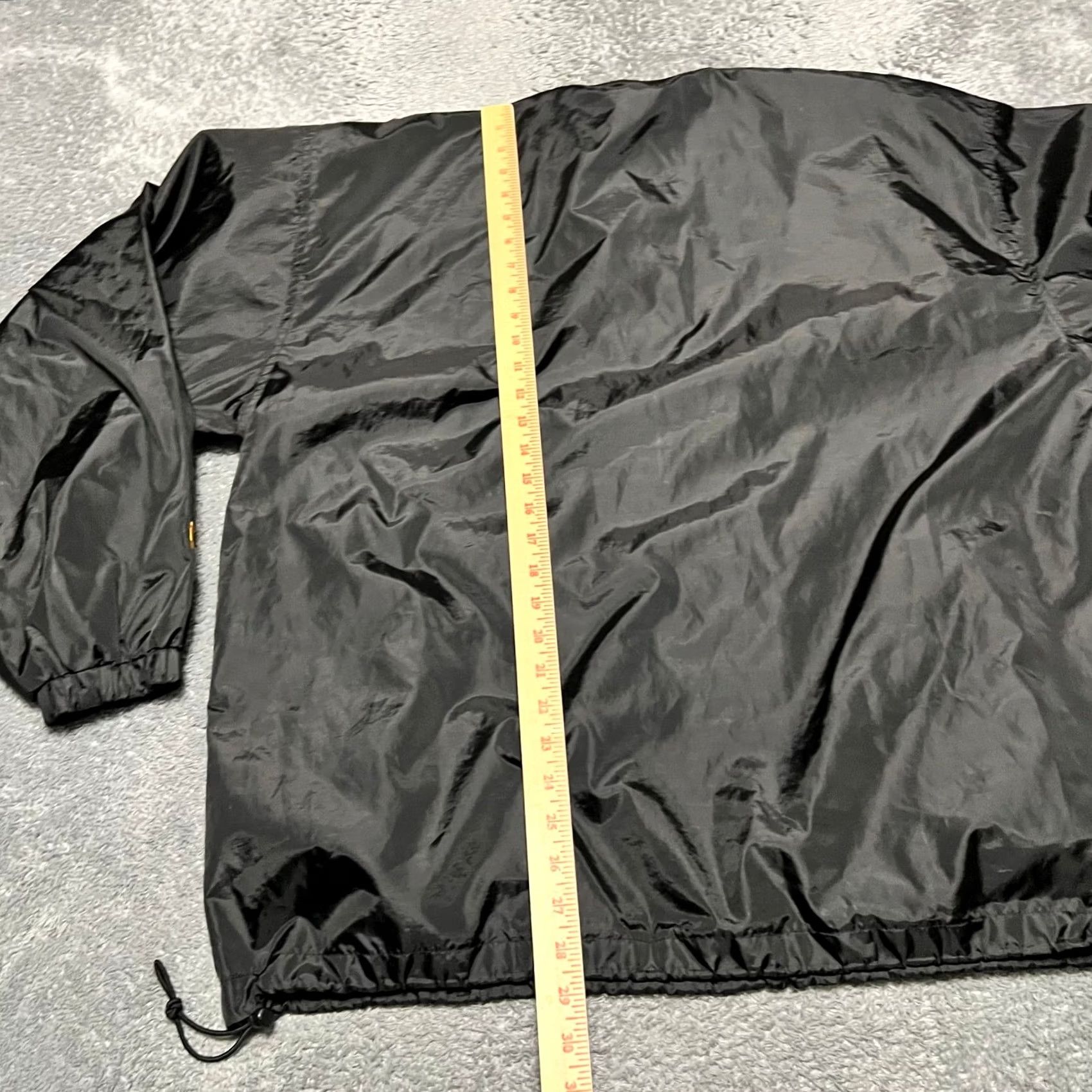 NFL VINTAGE? No. Final: Green Bay Packers NFL Jacket Windbreaker Mens Large Black Lightweight Jacket Size US L / EU 52-54 / 3 - 6 Thumbnail