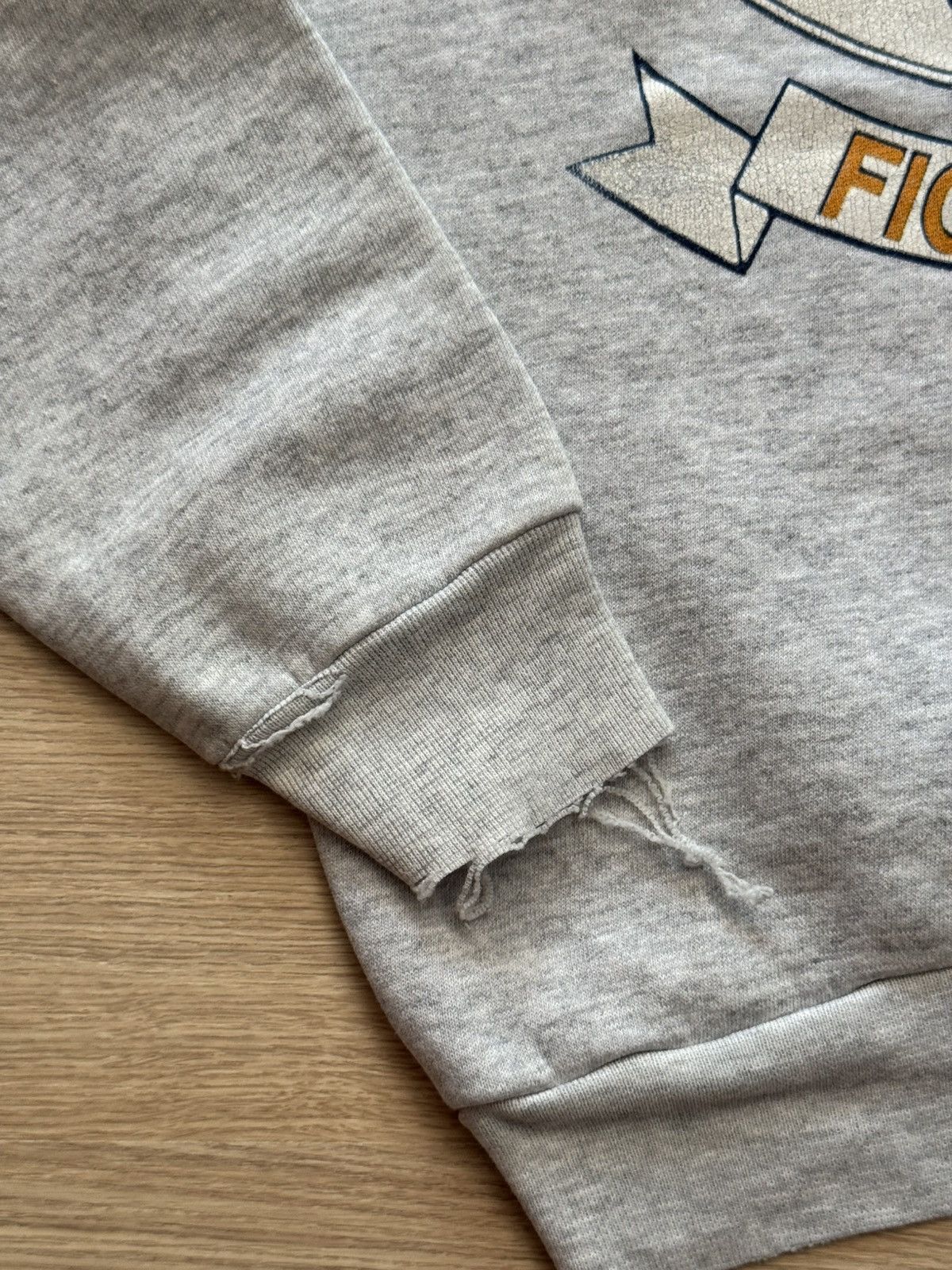 Logo 7 Vintage Logo 7 Notre Dame University Distressed Sweatshirt Size US XL / EU 56 / 4 - 3 Thumbnail