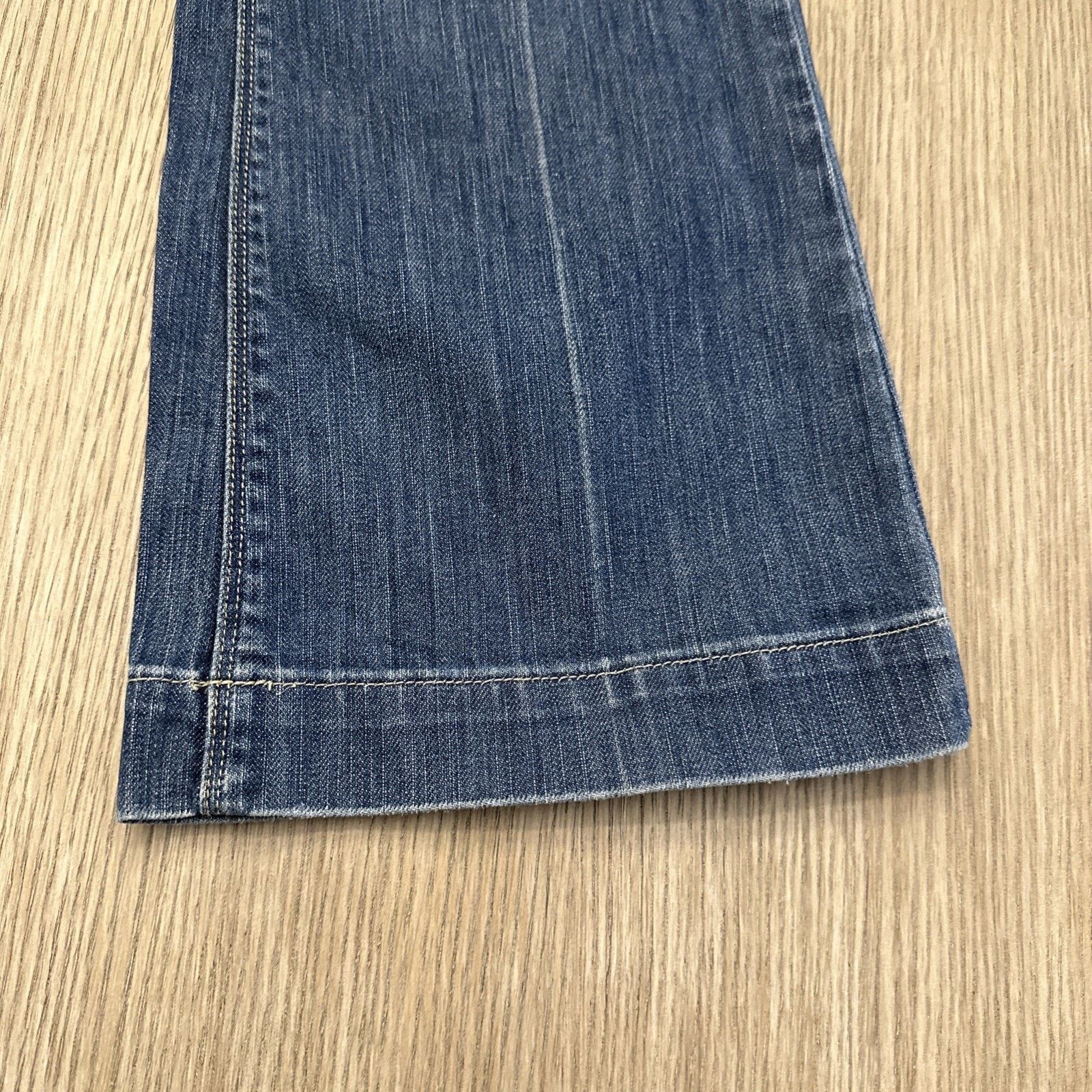 Nordstrom Vintage Y2K Flare Jeans- Embroidery + Low-raise Size 6 S Size 28" / US 6 / IT 42 - 4 Thumbnail
