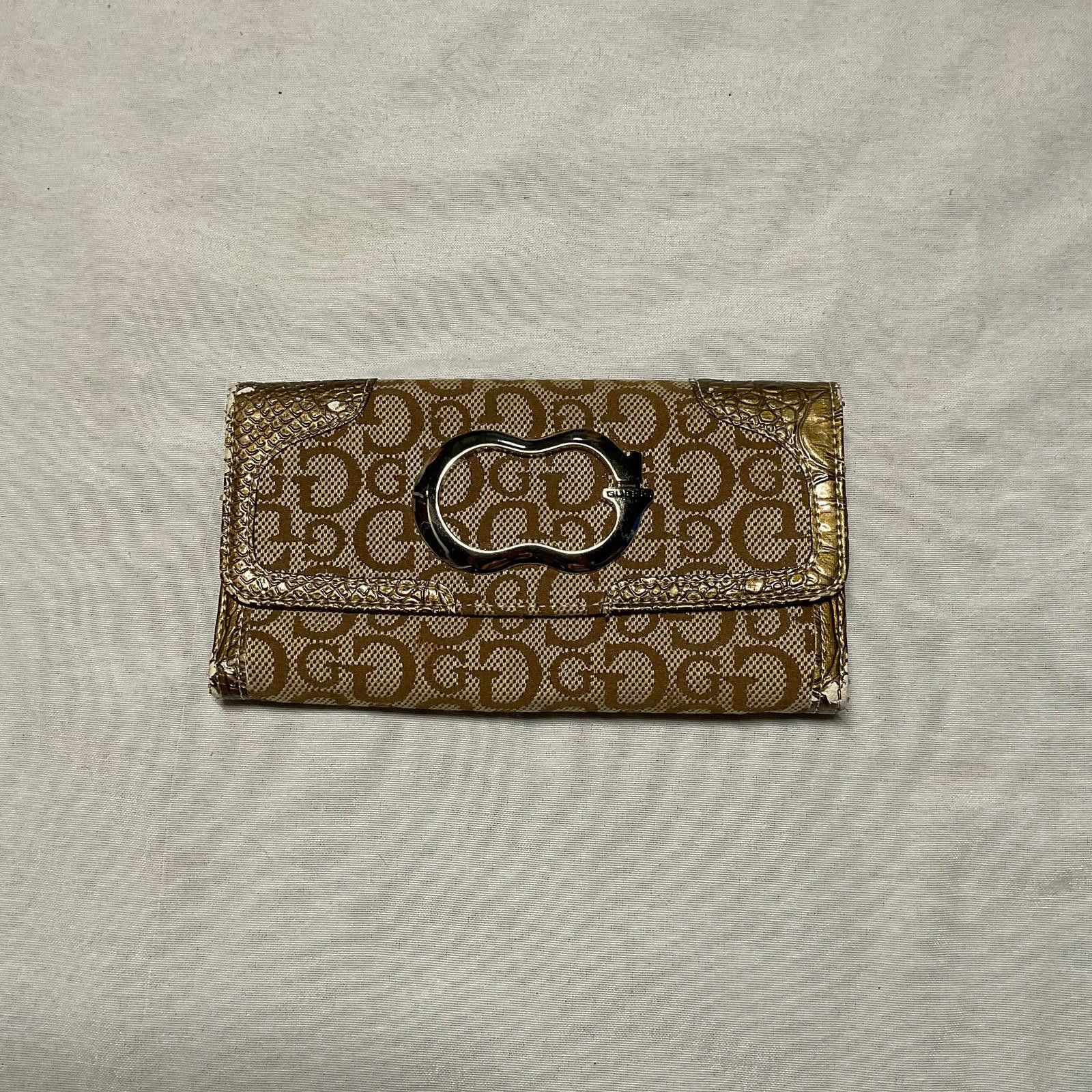 Other Y2K Tan Guess wallet Size ONE SIZE - 1 Thumbnail