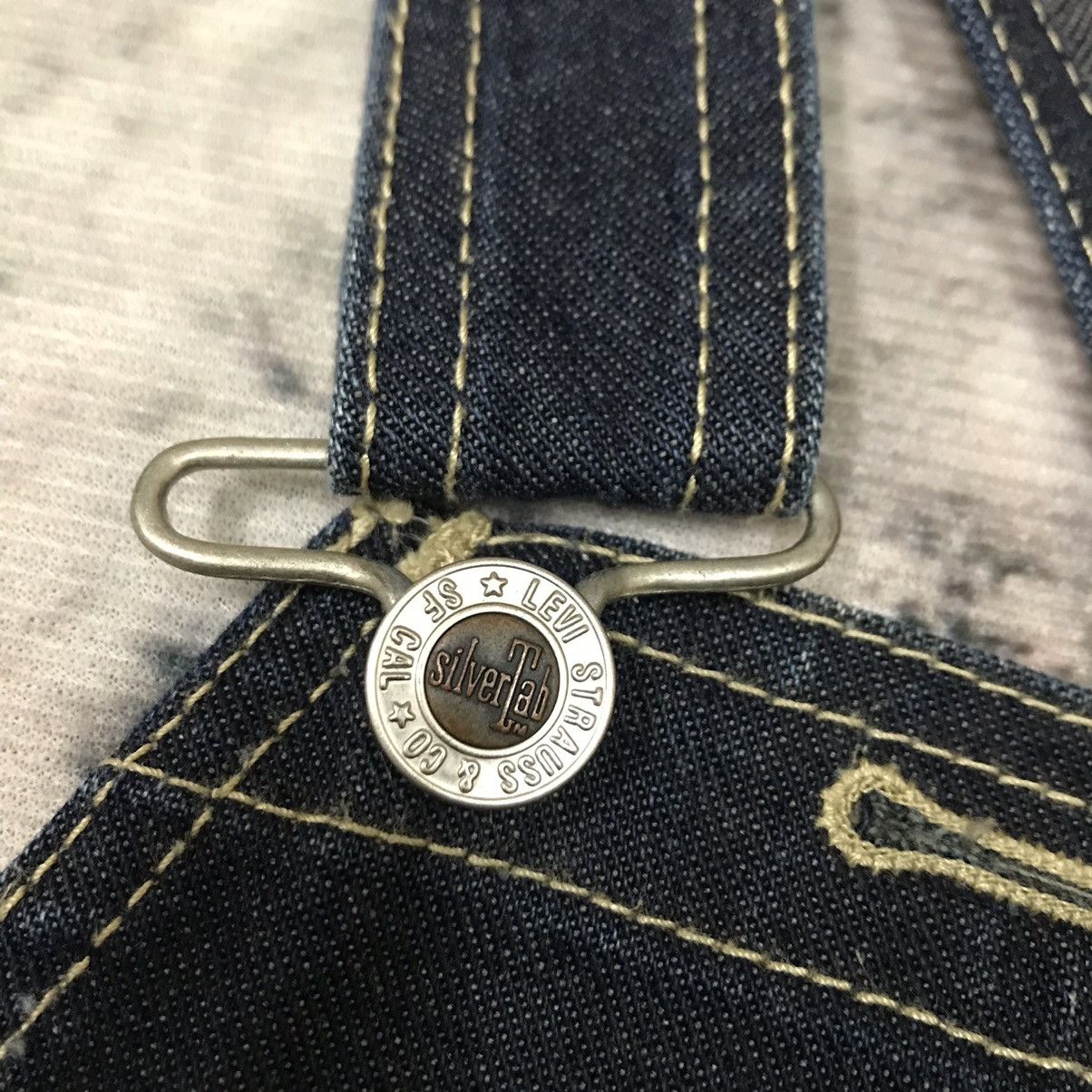 Levi's Vintage Clothing × Vintage Vintage Levis Silvertab Carpenter Denim Overalls Jeans Size US 38 / EU 54 - 3 Thumbnail