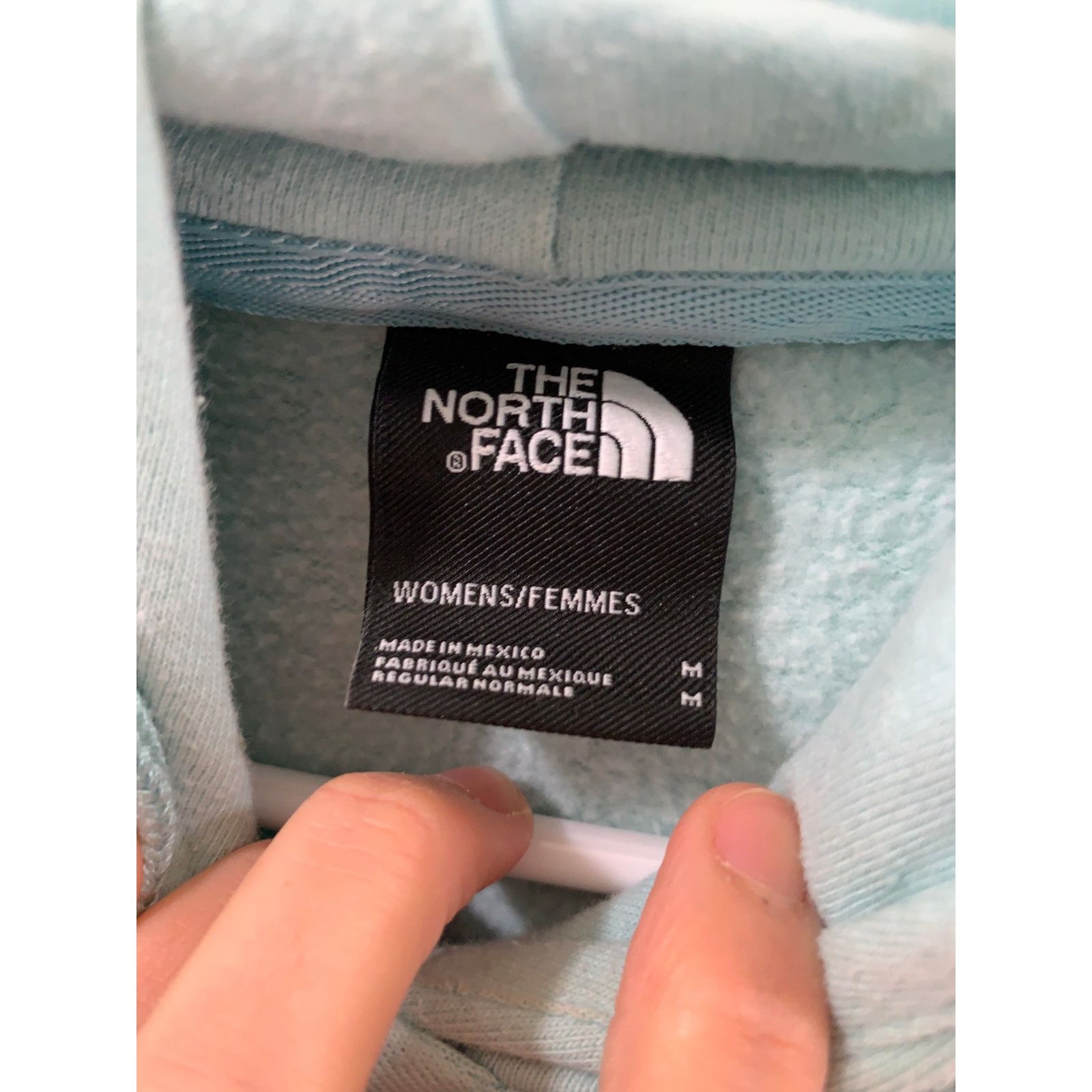 The North Face The North Face Hoodie Womens Medium Green Mint Logo Size M / US 6-8 / IT 42-44 - 3 Thumbnail
