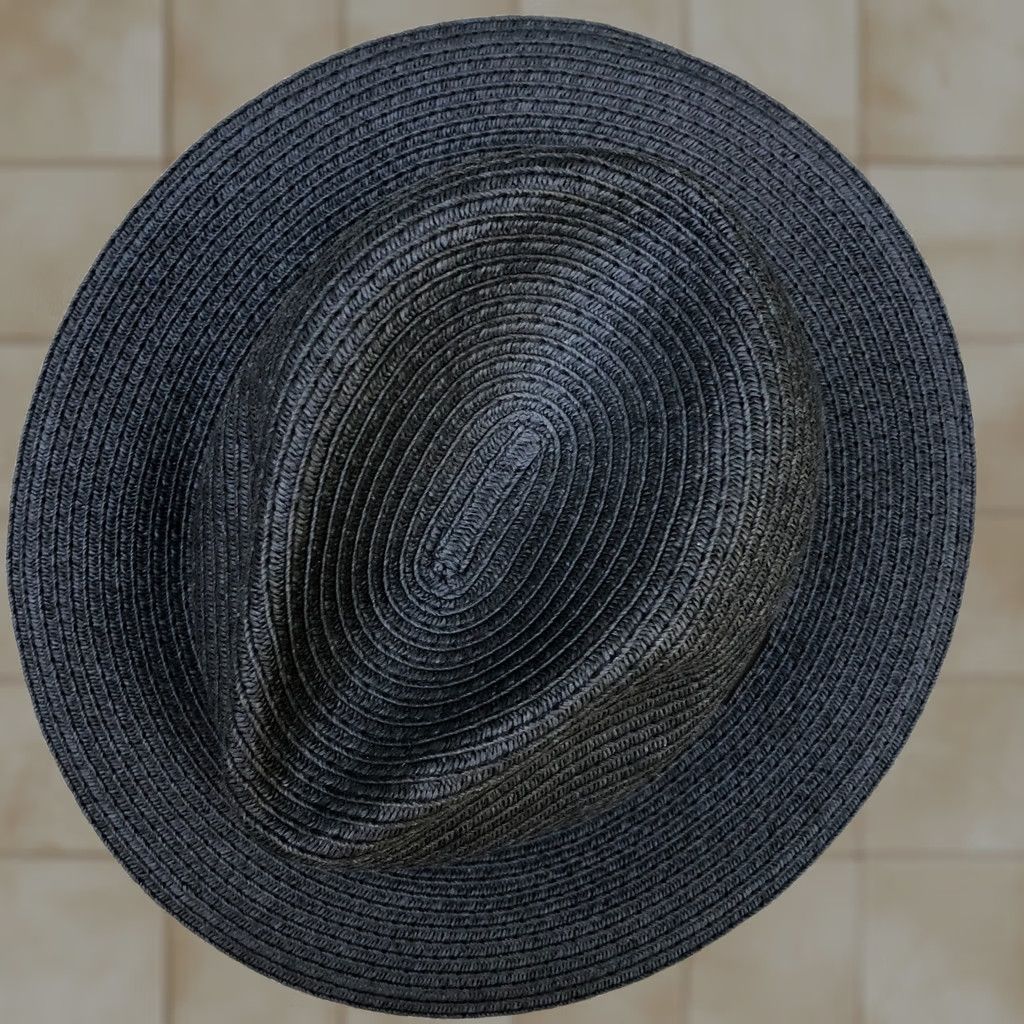 Vintage VINTAGE The Hatter Company Fedora Hat Women's Black One Size Cap Size ONE SIZE - 1 Thumbnail