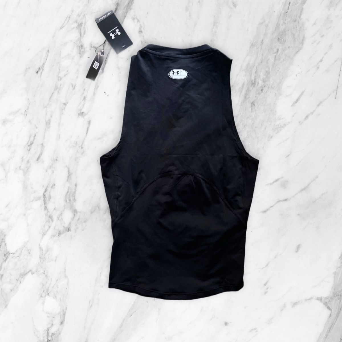 Nike Under Armour HeatGear Compression Tank Black Size US M / EU 48-50 / 2 - 2 Thumbnail