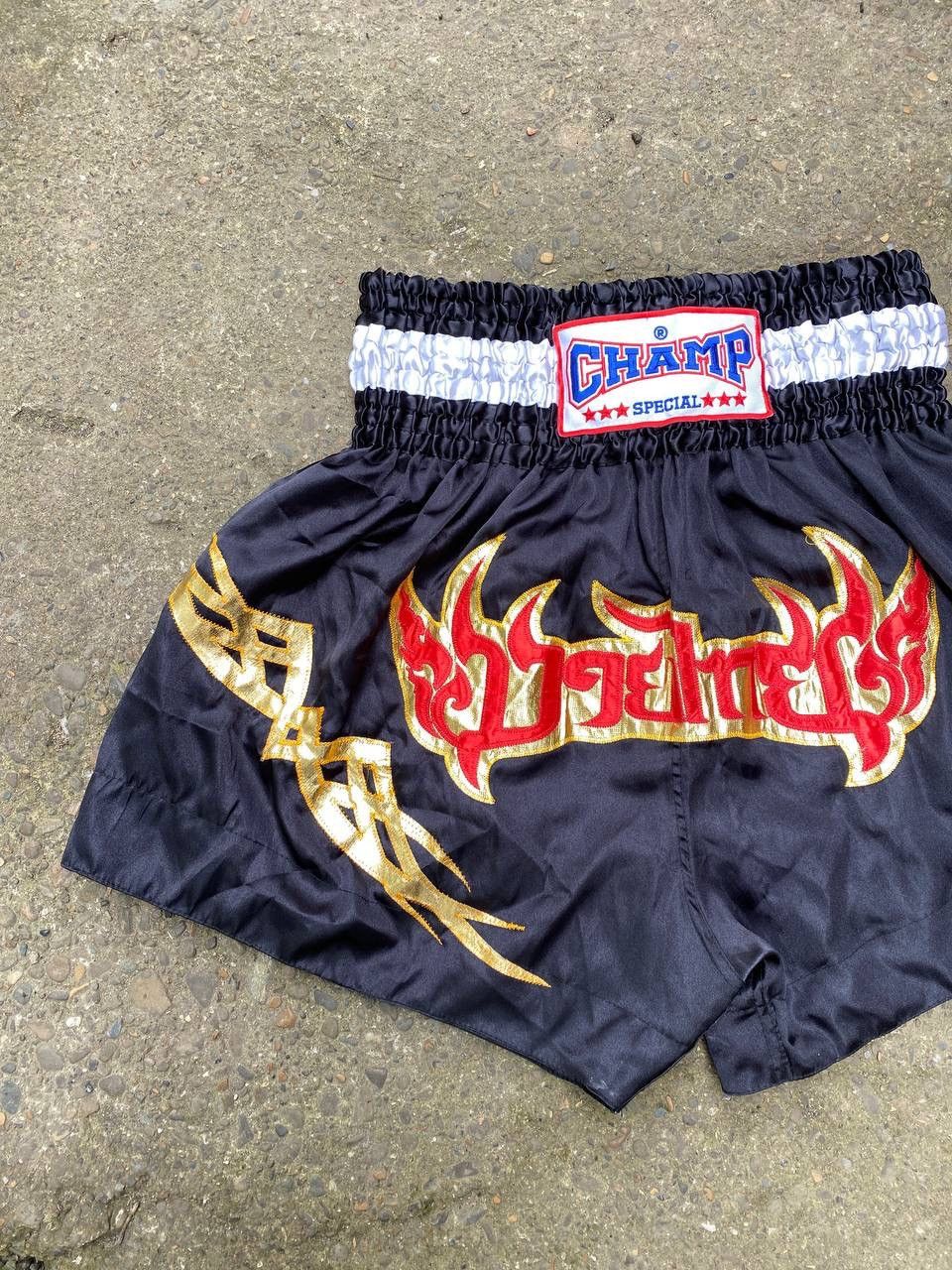 Vintage Muay Thai sportswear kick boxing vintage shorts jersey Size US 34 / EU 50 - 2 Thumbnail