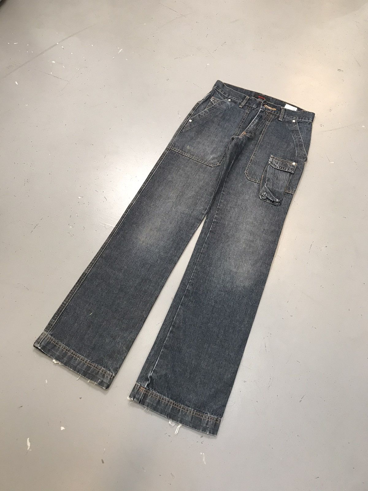 Vintage E S Z JEANS Y2K Designer Denim Size US 28 / EU 44 - 4 Thumbnail