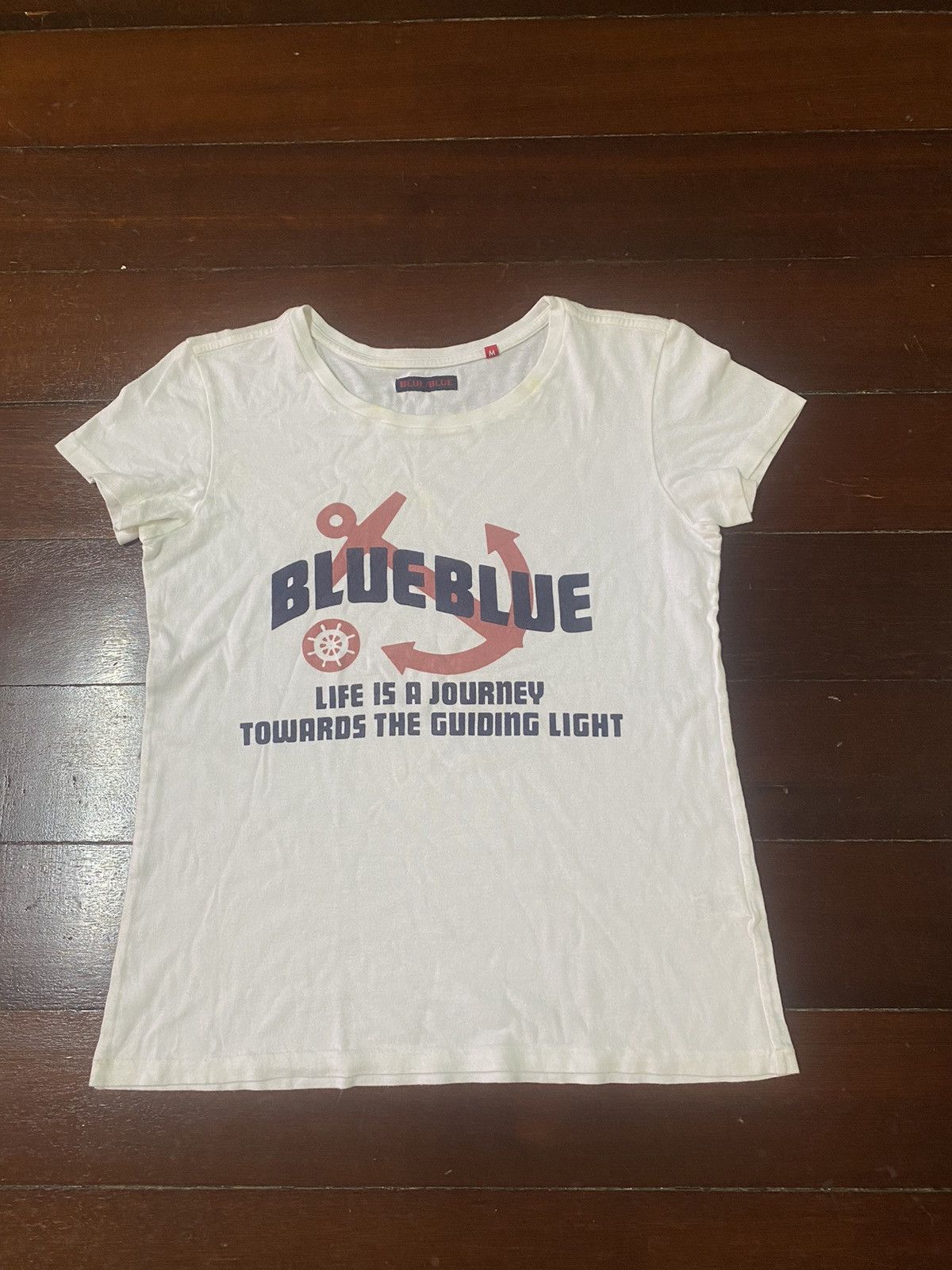 Blue Blue Japan Rare blue blue japan big logo t-shirt Size US M / EU 48-50 / 2 - 4 Thumbnail