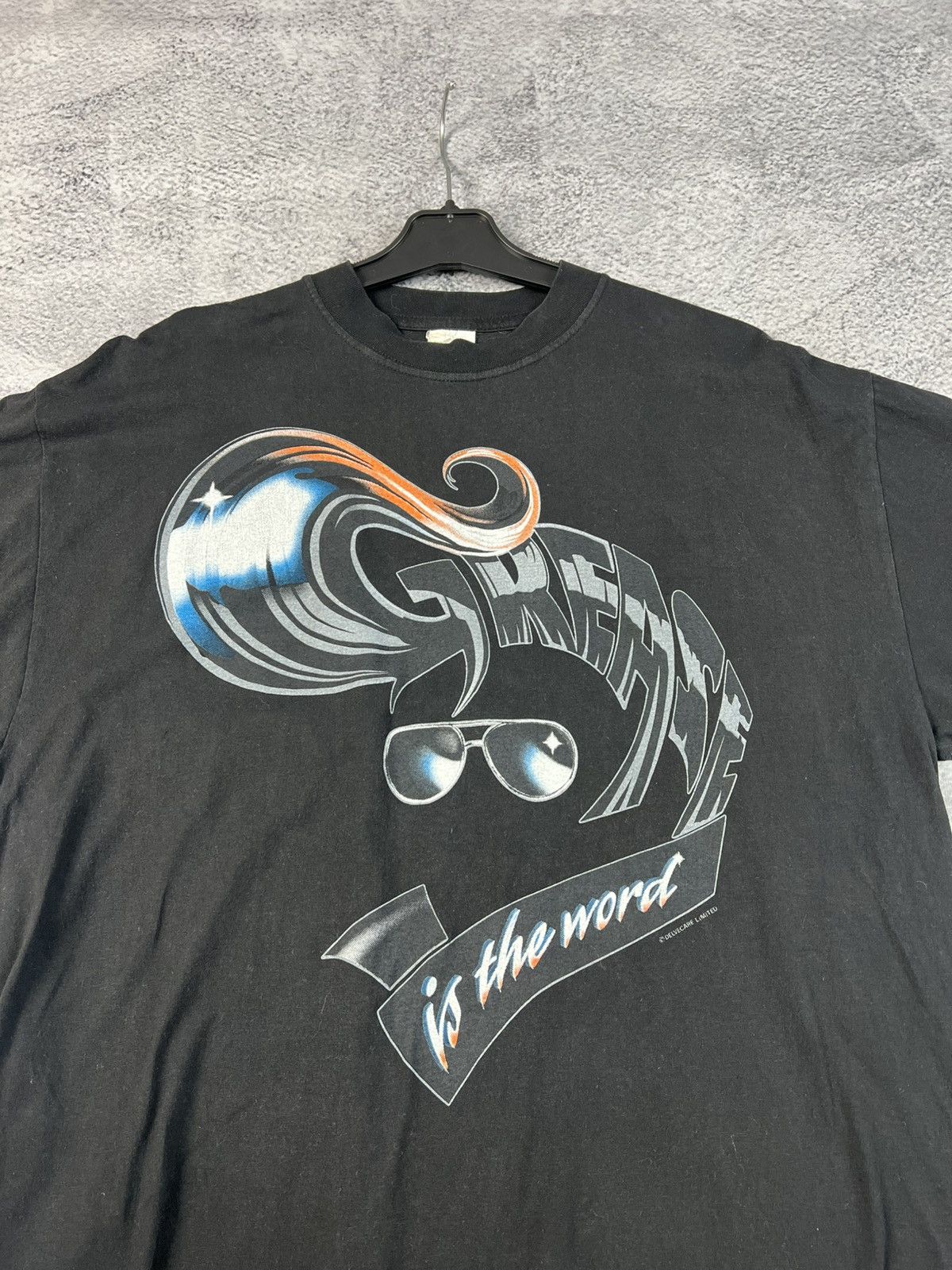 Band Tees × Vintage Vintage Grease in the world movie musical single stitch Tee Size US L / EU 52-54 / 3 - 5 Thumbnail