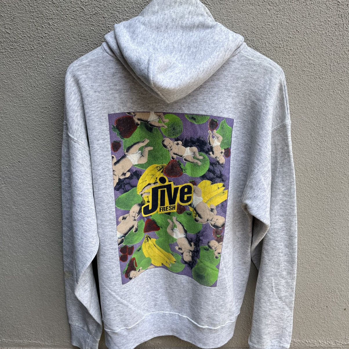 Freshjive Vintage rare 90s FRESHJIVE hoodie raw vibes Size US L / EU 52-54 / 3 - 2 Thumbnail