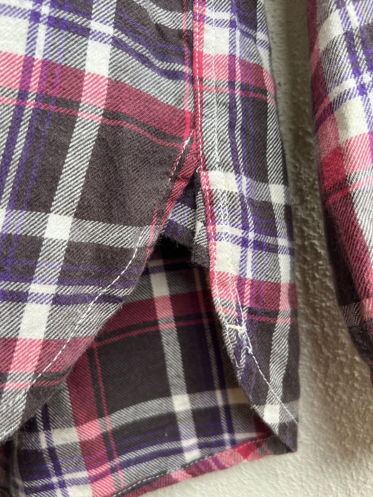 Cushman Cushman Japan Chin Strap Gusset Flannel Shirt Size US M / EU 48-50 / 2 - 11 Thumbnail