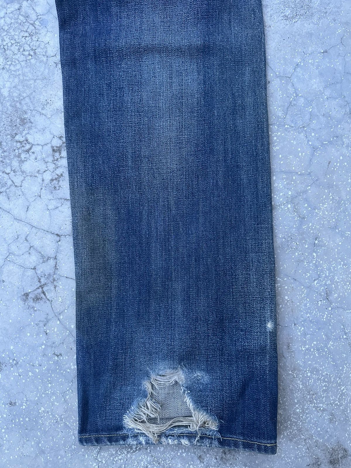 Levi's Vintage Levi's 501 Big E 1971 Distressed Jeans Size US 34 / EU 50 - 18 Thumbnail