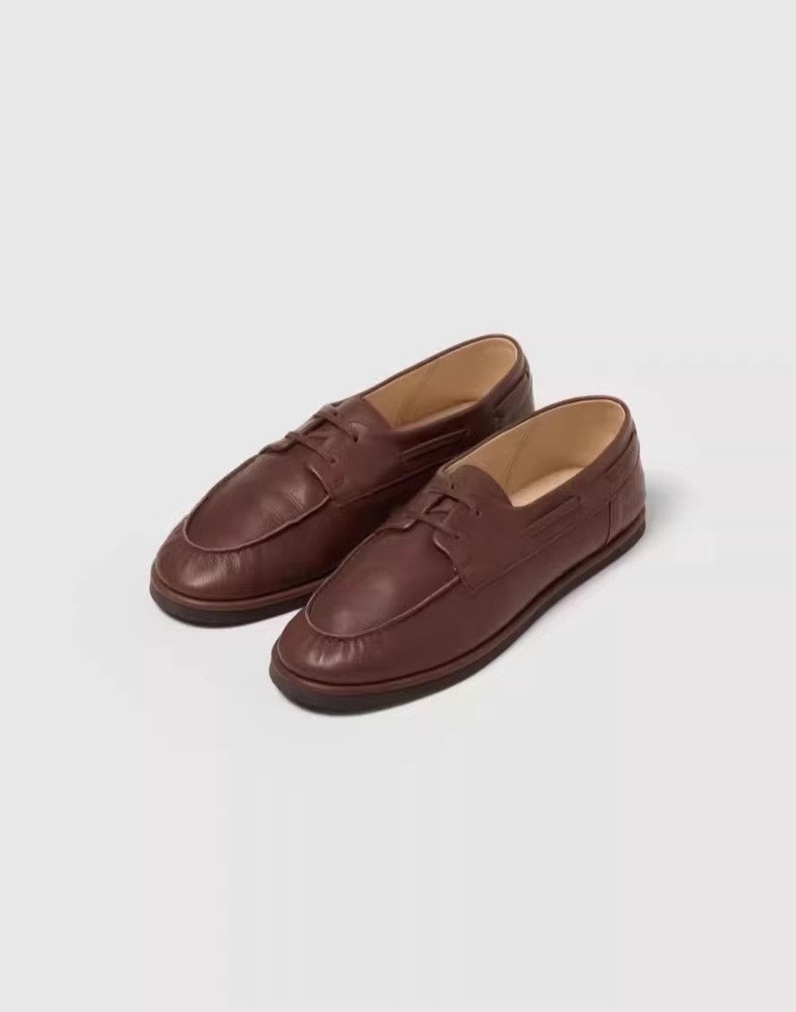 Auralee AURALEE SOFT LEATHER DECK SHOES Size US 10 / EU 43 - 4 Thumbnail
