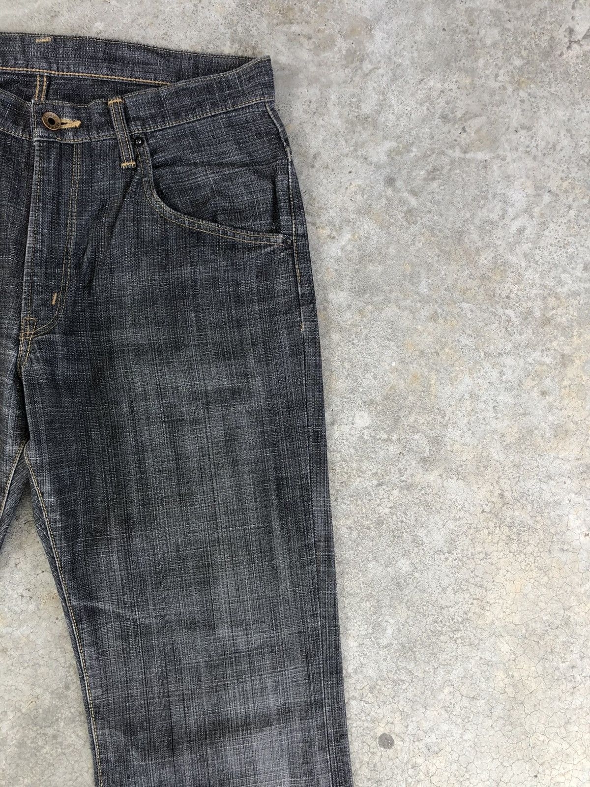 If Six Was Nine Japanese Edwin Flared Jeans Loose Jeans Distressed Jeans Size US 33 - 5 Thumbnail