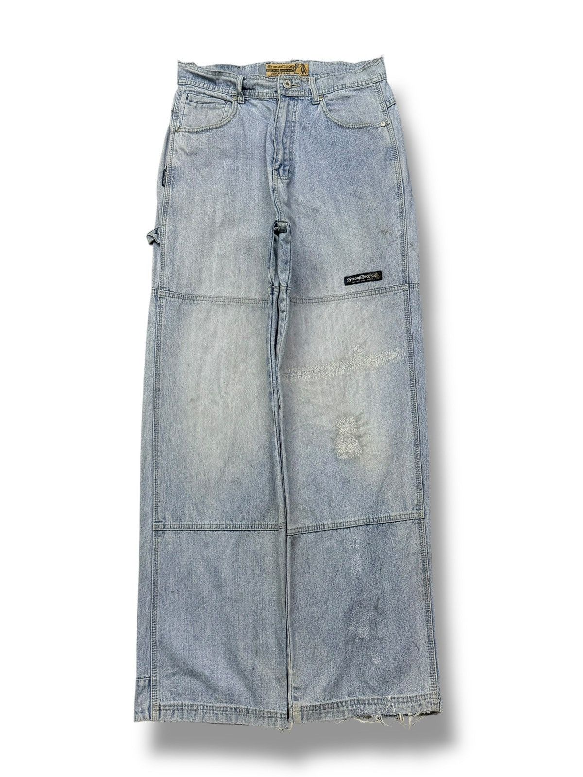 Snoop Dogg Vintage Snoop Dogg Clothing Company Baggy Distressed Denim Size US 31 - 2 Thumbnail