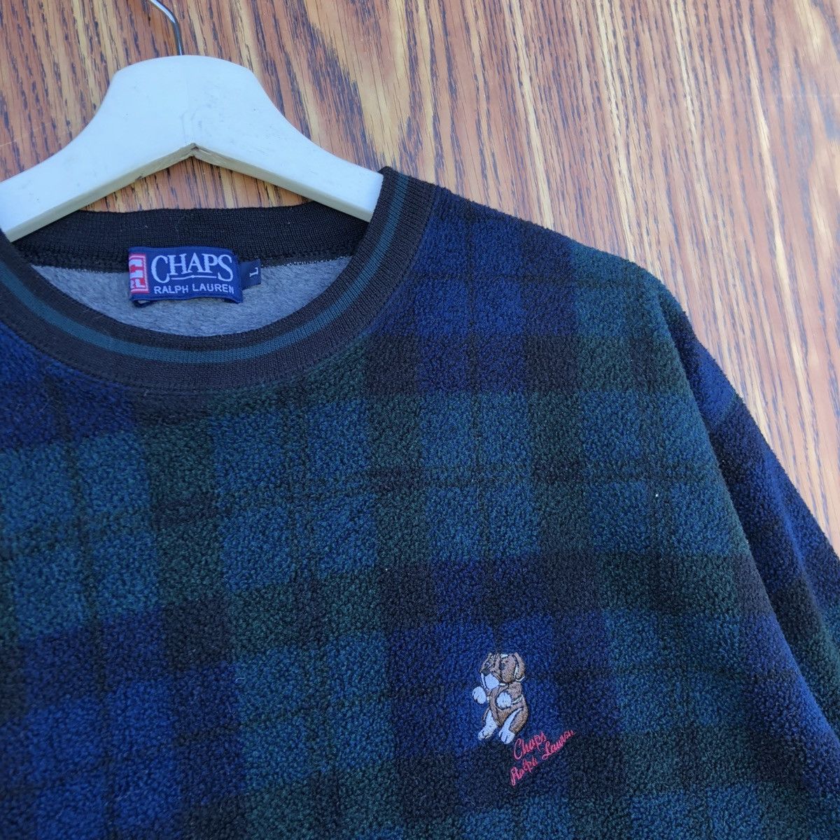 Chaps Ralph Lauren Vintage Chaps Ralph Lauren Fleece Crewneck Sweatshirt Size US L / EU 52-54 / 3 - 5 Thumbnail