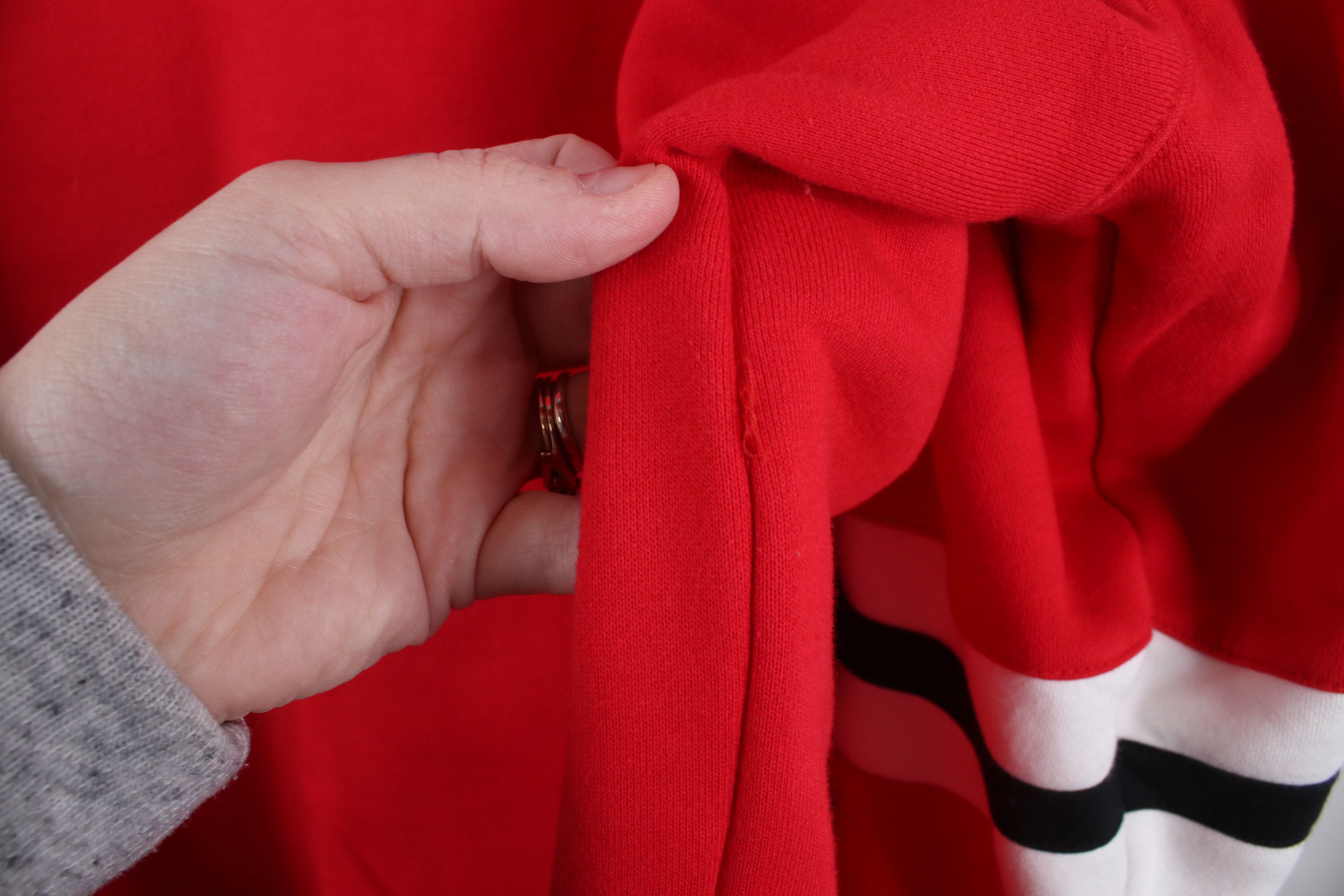 Vintage Fanatics Blackhawks Hockey Jersey Hoodie Sweatshirt Red Size US XXL / EU 58 / 5 - 12 Thumbnail