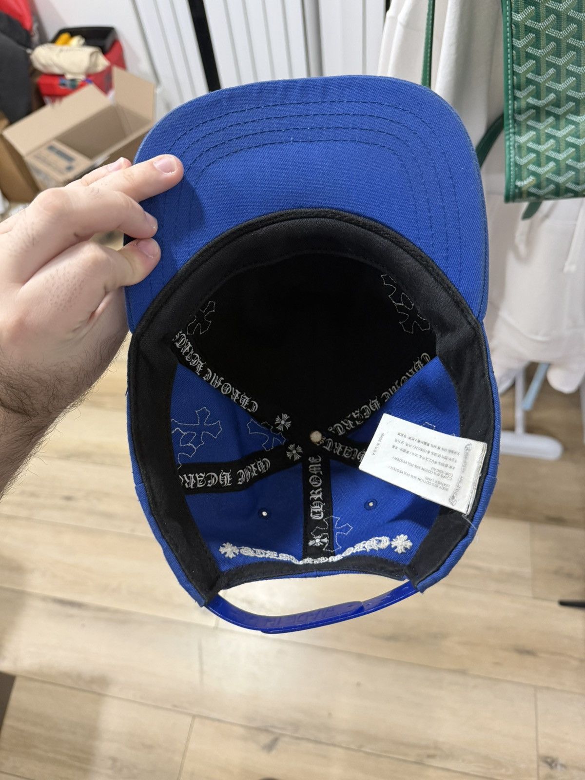 Chrome Hearts Chrome hearts blue/white multi patch hat Size ONE SIZE - 6 Thumbnail