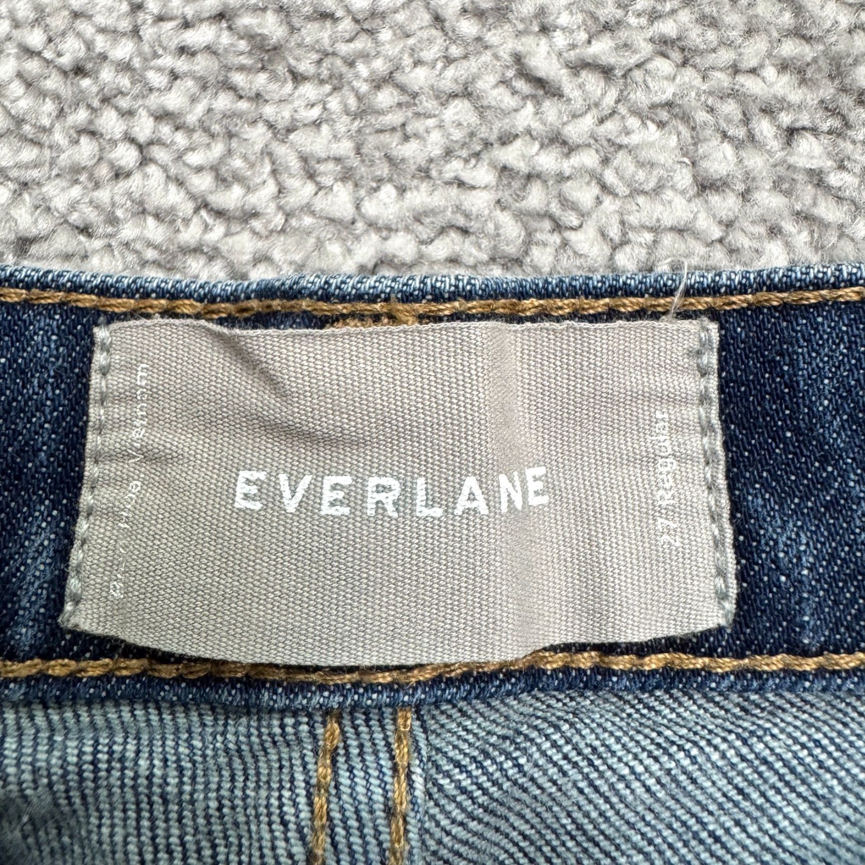 Everlane Everlane The Kick High Rise Bootcut Jeans Women 27 Blue Stretch 28x25 City Streetwear Size 27" / US 4 / IT 40 - 7 Thumbnail