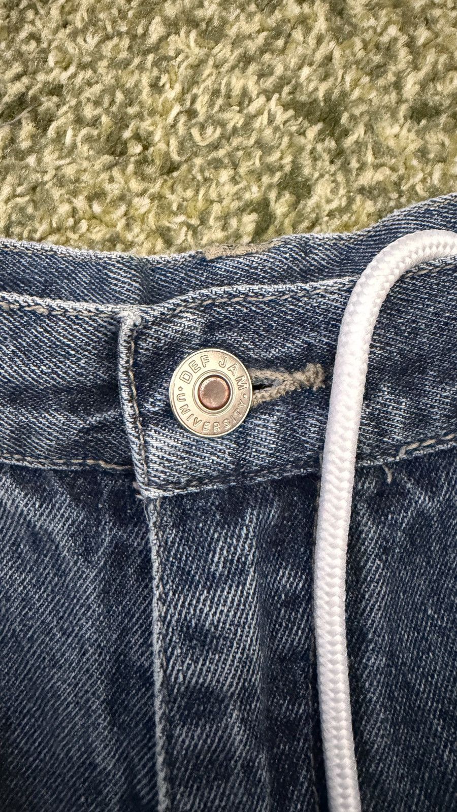 Other Vintage Y2K Def Jam University Straight Leg Jeans Size US 38 / EU 54 - 2 Thumbnail