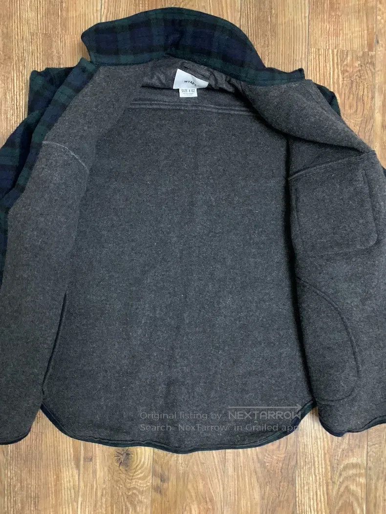 Wtaps Wtaps Lace wool shirt jacket Size US M / EU 48-50 / 2 - 7 Thumbnail
