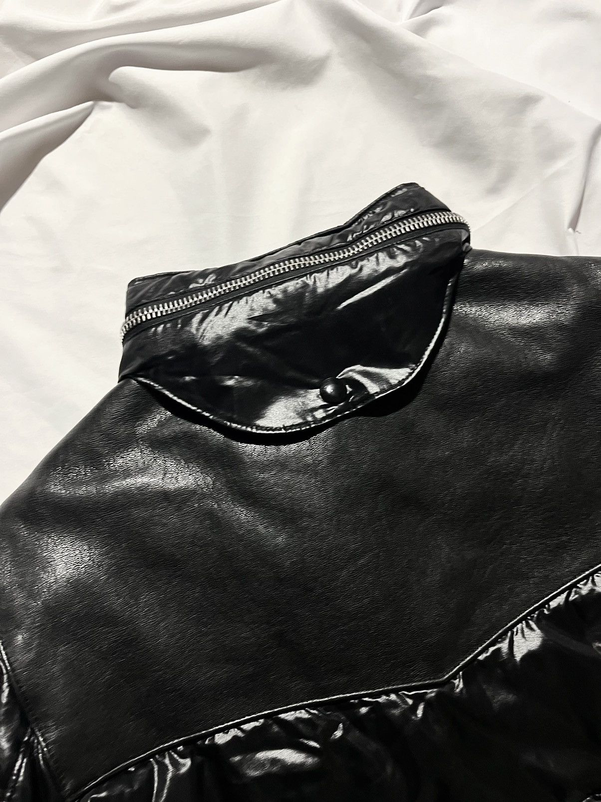 Hedi Slimane × Saint Laurent Paris Saint Laurent Paris FW2013 Leather Glossy Puffer By Hedi Size US M / EU 48-50 / 2 - 12 Thumbnail