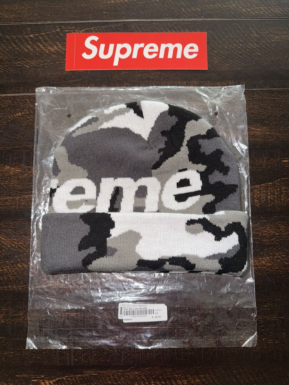 Supreme Supreme Camo Beanie Size ONE SIZE - 2 Thumbnail