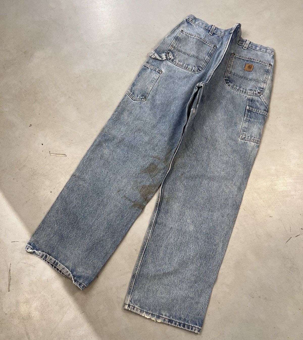 Carhartt Vintage carhartt b136 dst double knee denim Size US 40 / EU 56 - 2 Thumbnail