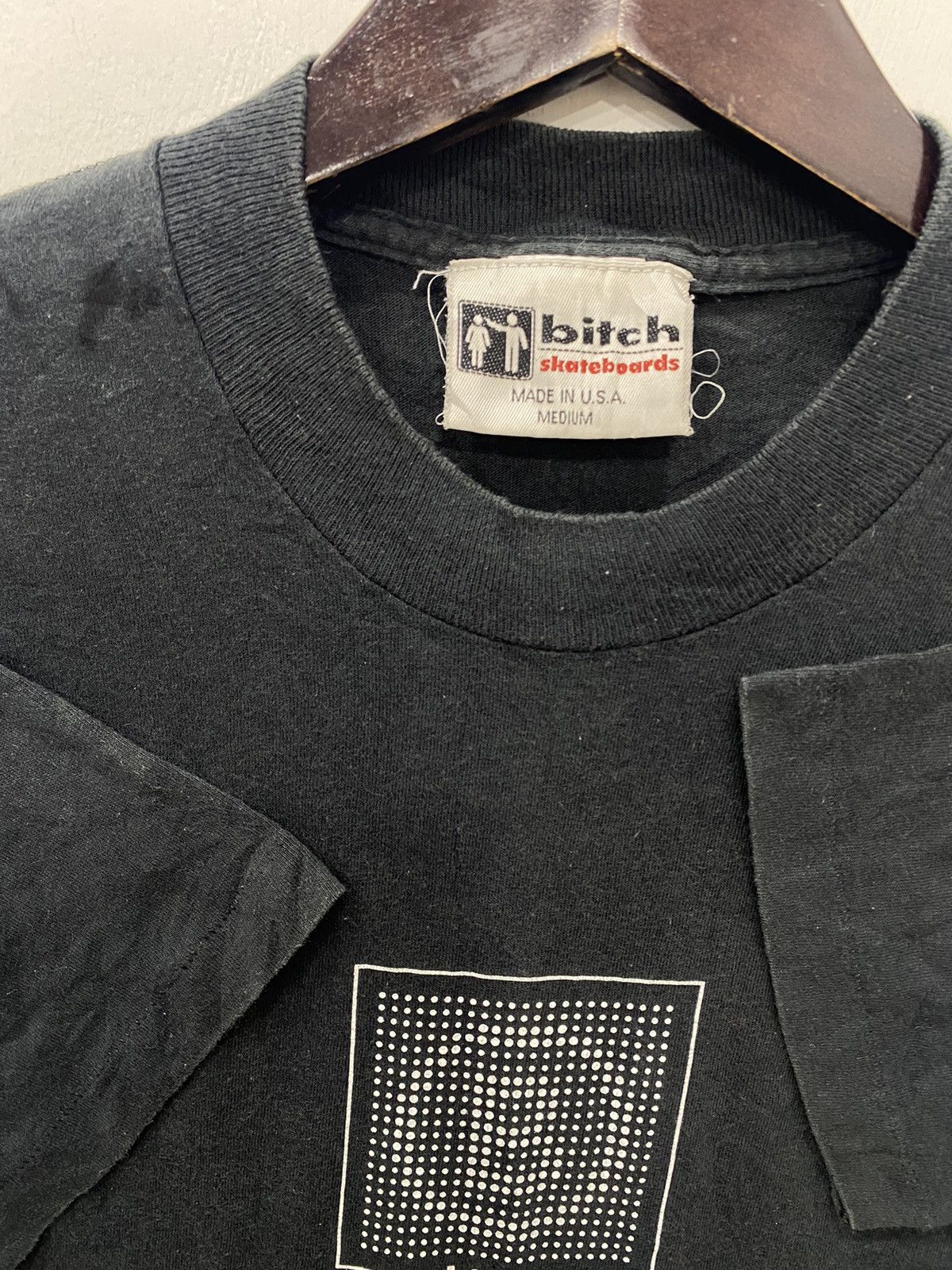 Vintage 💥VINTAGE BITCH skateboards USA rare skate shirt Size US M / EU 48-50 / 2 - 3 Thumbnail