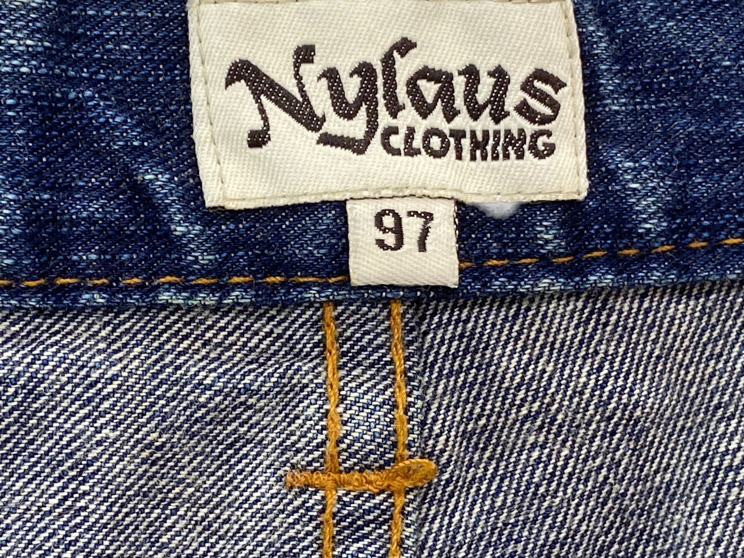 Japanese Brand Nylaus Denim Goth Punk Jeans Size US 37 - 7 Thumbnail