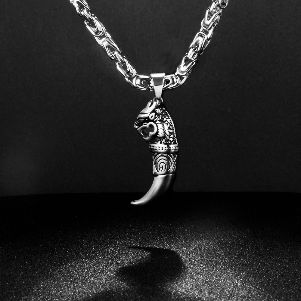 Jewelry Stainless Steel Byzantine Emperor Chain Necklace Size ONE SIZE - 1 Thumbnail