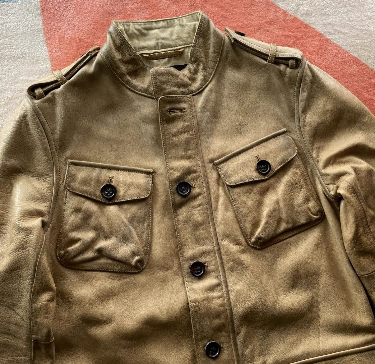 Banana Republic Banana Republic Leather Jacket K22 Size US S / EU 44-46 / 1 - 3 Thumbnail