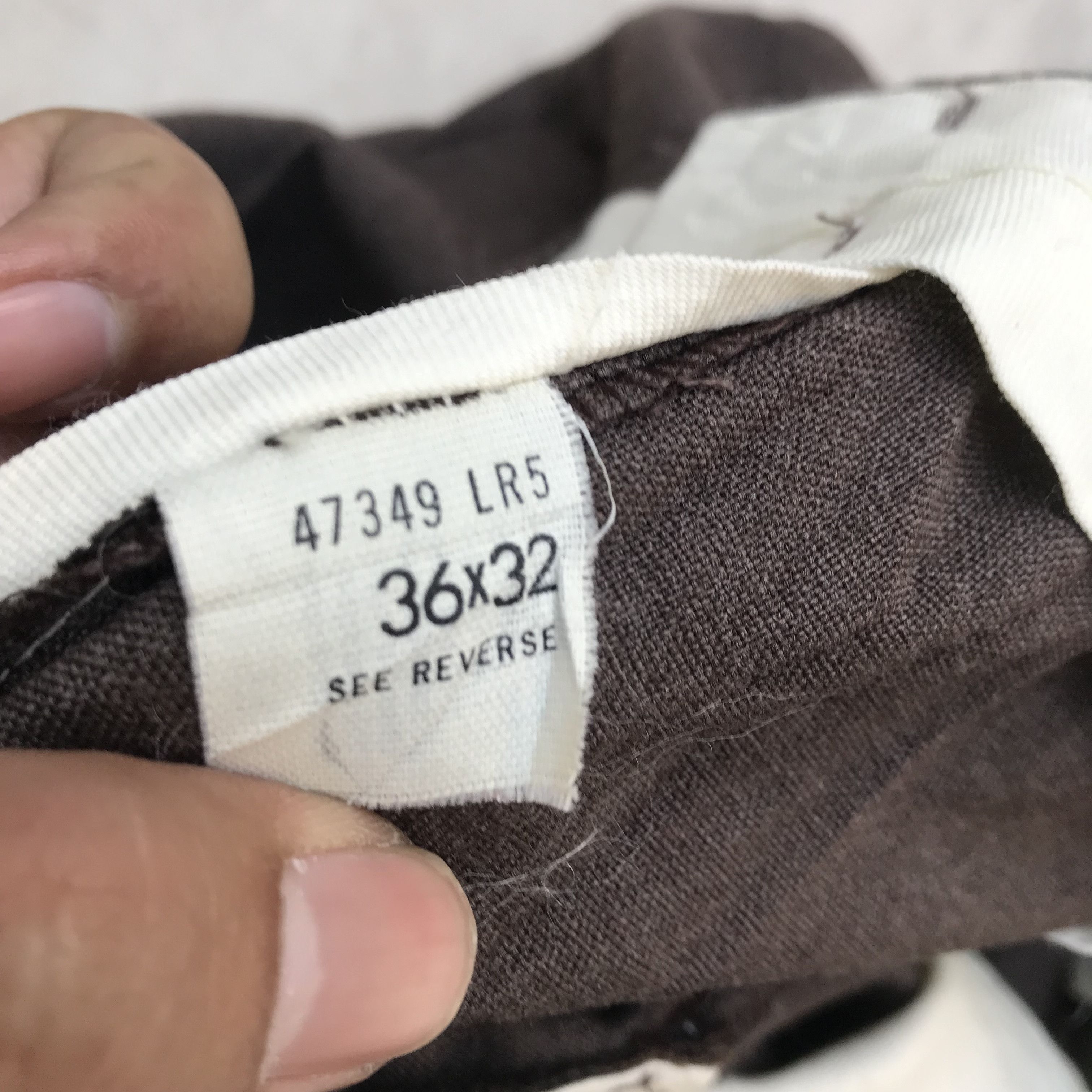 Haggar Vintage HAGGAR US slacks Sta prest Permanent Prest Trouser Size US 36 / EU 52 - 8 Thumbnail