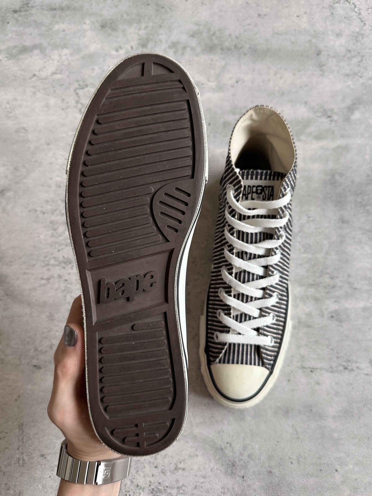Bape NIGO ERA | BABY MILO HICKORY APE STA HIGH 2000s Size US 9.5 / EU 42-43 - 4 Thumbnail