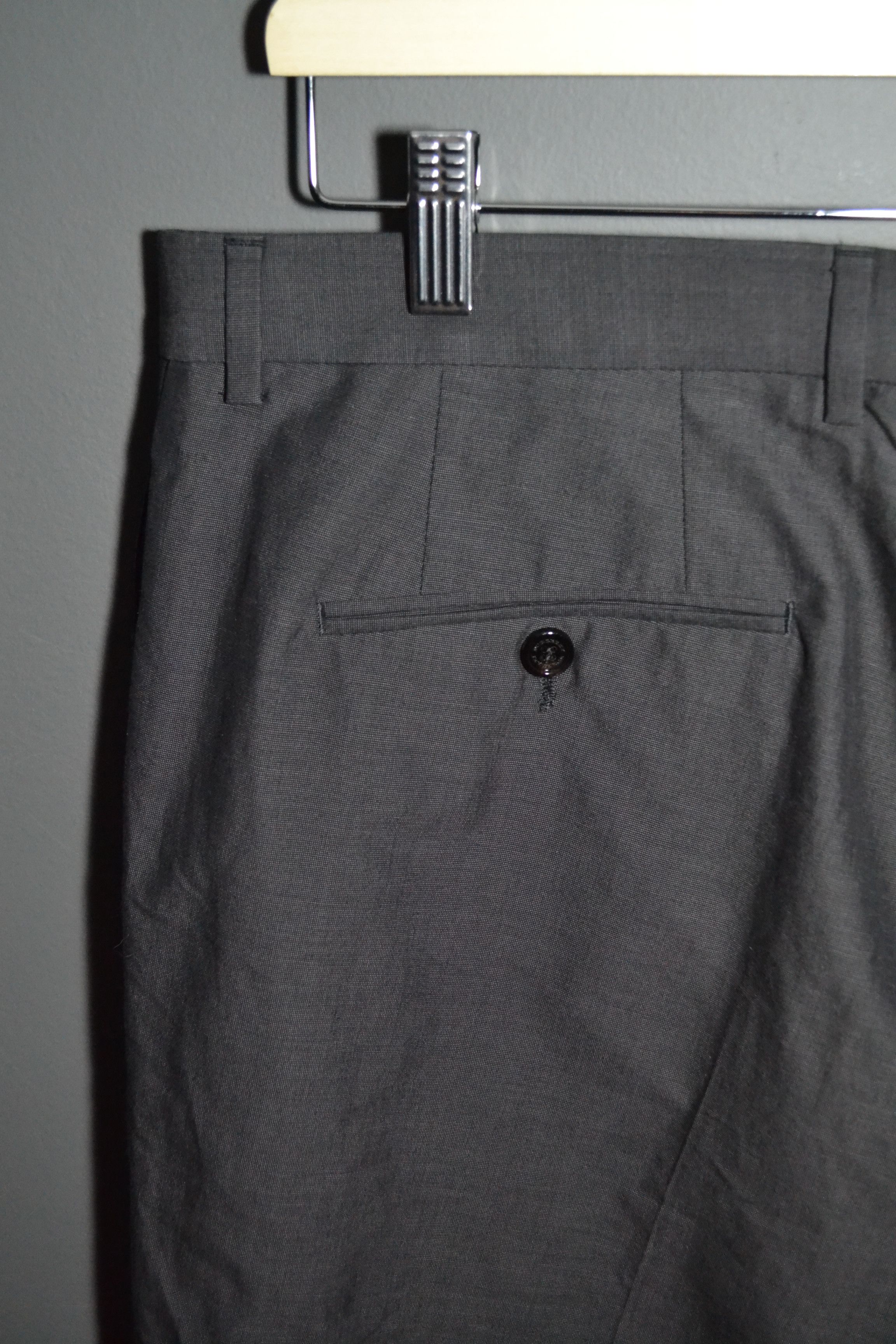Burberry NWT Burberry Gray cotton Trousers Pants 38 R size Size US 38 / EU 54 - 8 Thumbnail