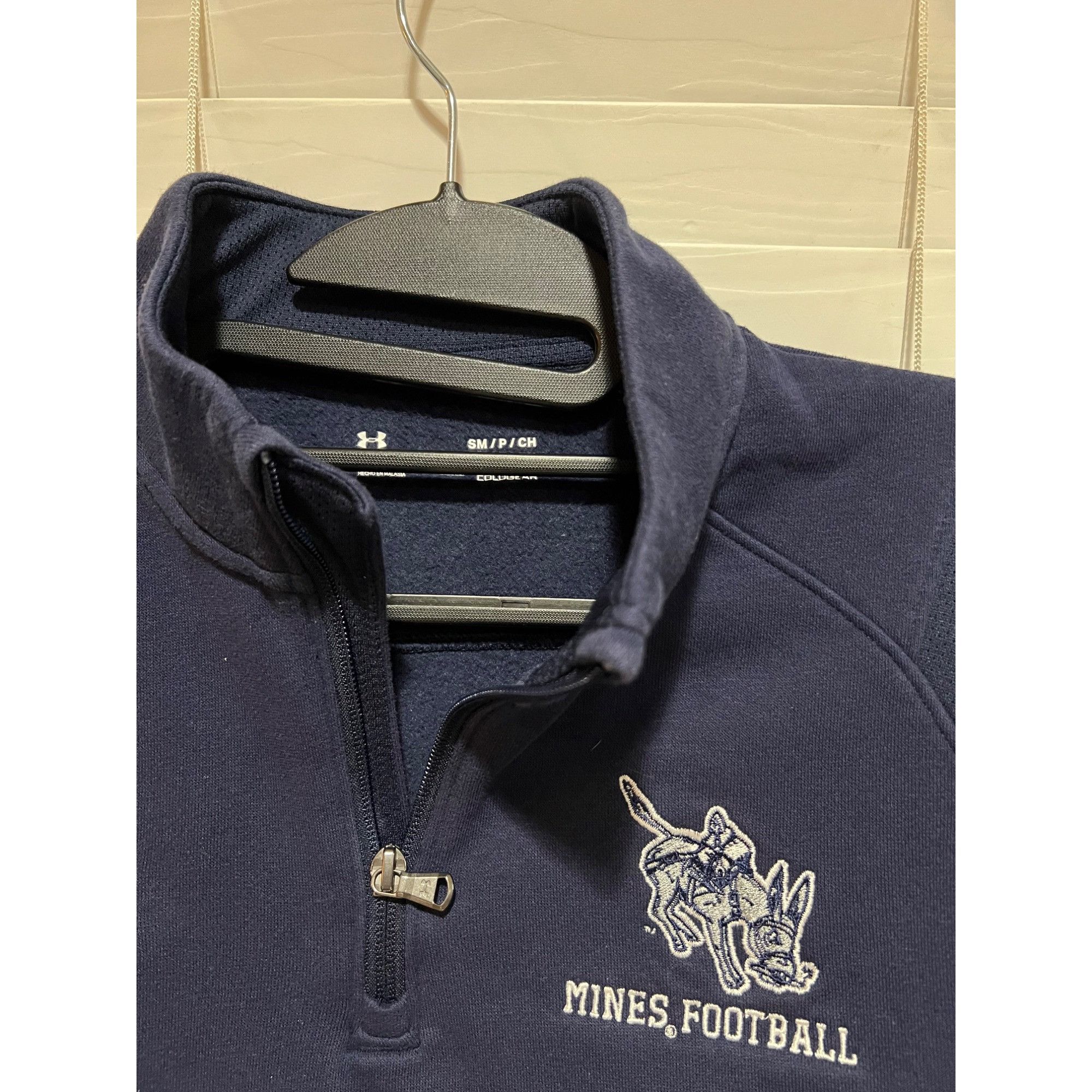 Under Armour Under Armour Colorado School of Mines Orediggers Pullover - Size US S / EU 44-46 / 1 - 2 Thumbnail