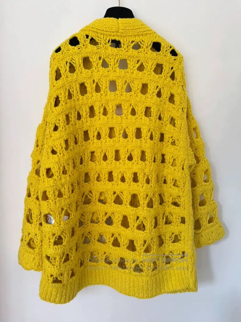 Chanel Chanel Early Spring Series Yellow Hollow Coat Size XS / US 0-2 / IT 36-38 - 2 Thumbnail