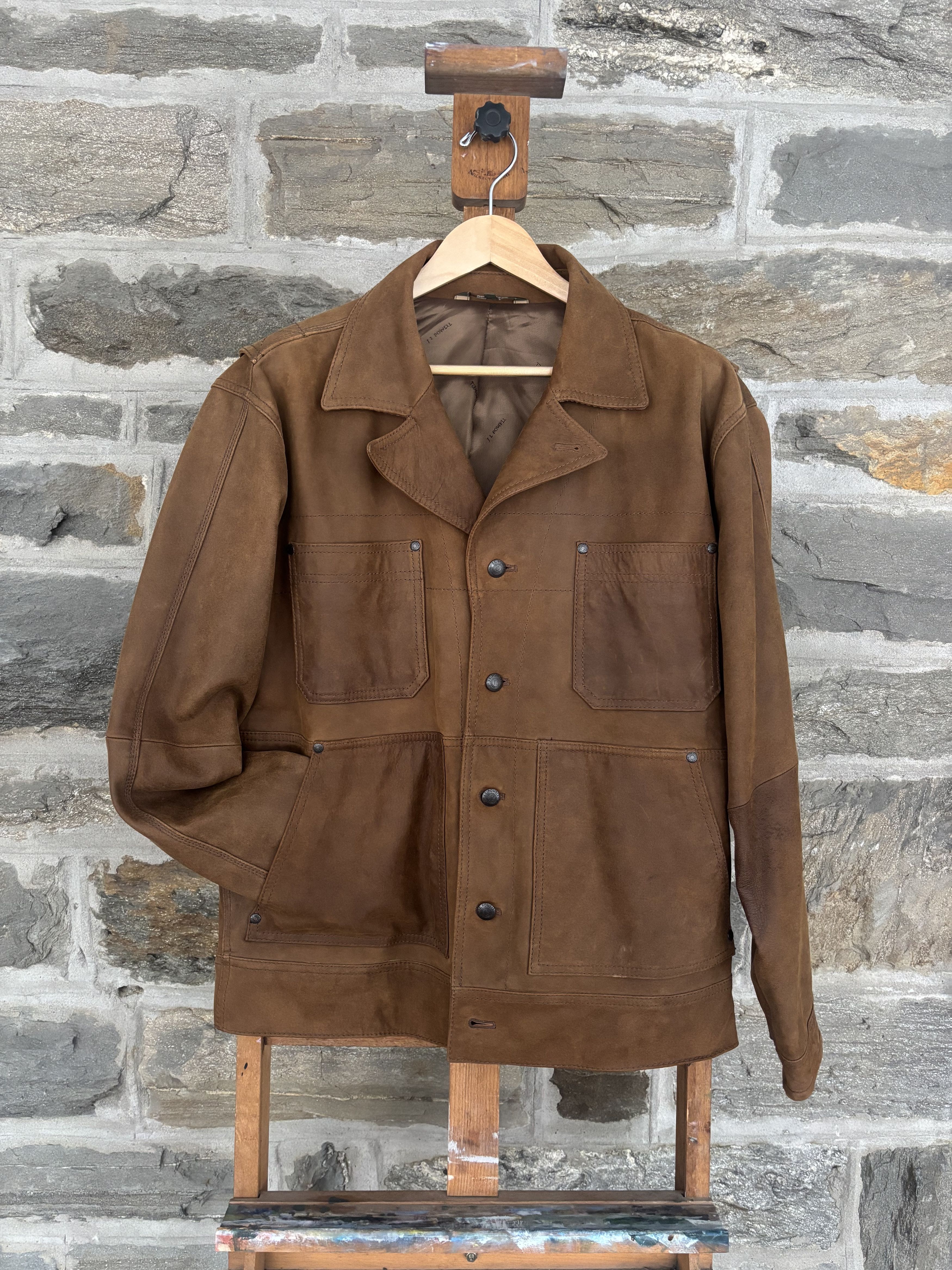 Other JL Powell Nubuck Shooting Jacket Size US L / EU 52-54 / 3 - 2 Thumbnail