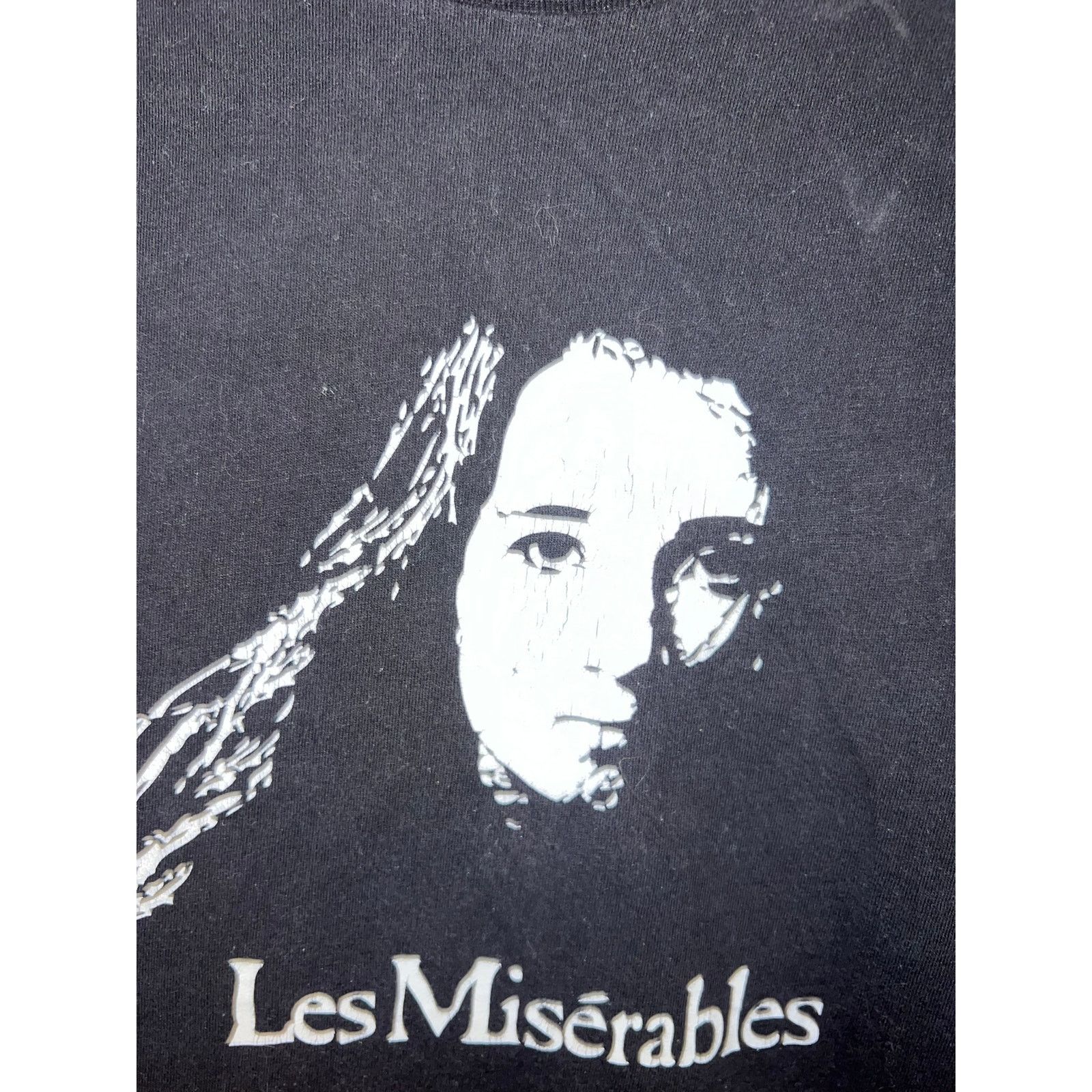Vintage Y2K Les Misérables Novel Play Black 24601 Shirt Tee 2000s L Size US L / EU 52-54 / 3 - 3 Thumbnail