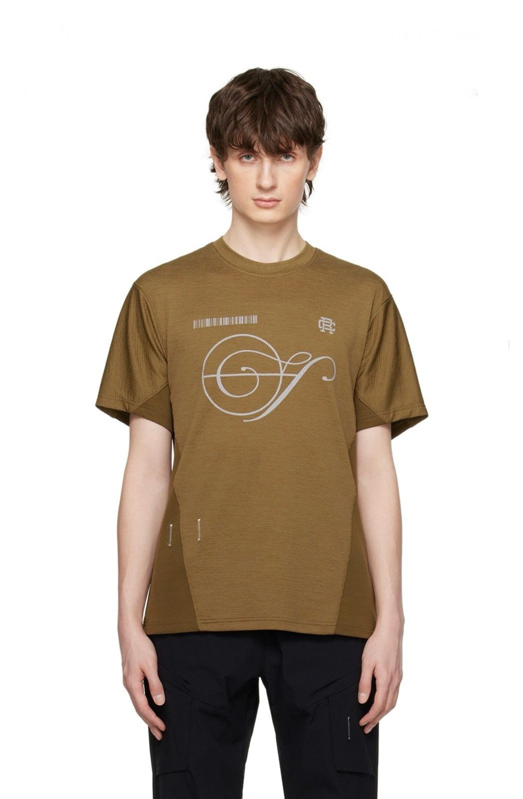 Reigning Champ REIGNING CHAMP Khaki Jide Osifeso Edition T-Shirt Size US S / EU 44-46 / 1 - 1 Thumbnail