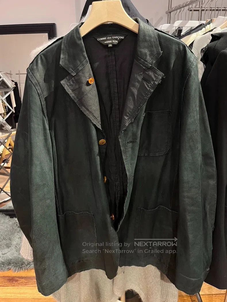 Comme des Garcons Comme Des Garcons Homme Plus Leather Jacket. Size US S / EU 44-46 / 1 - 1 Thumbnail