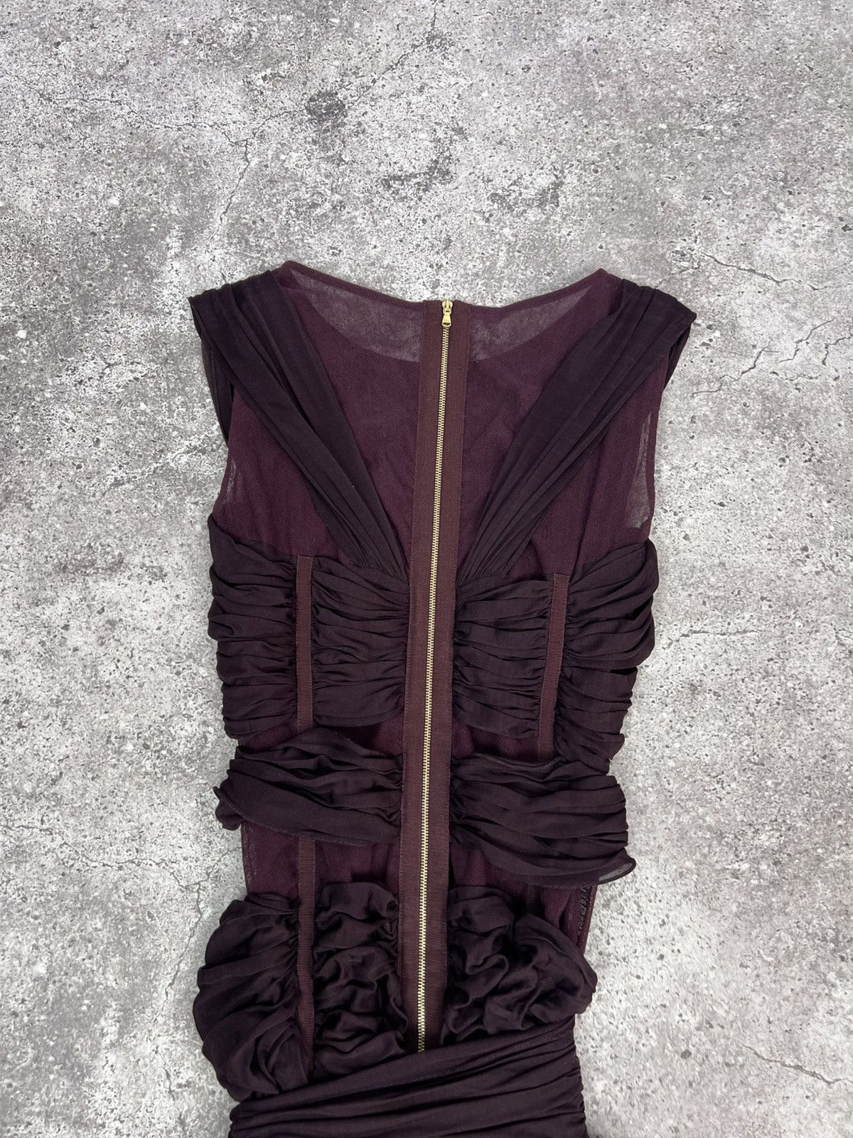 Dolce & Gabbana Dolce&Gabanna Corset Cutout Panels Silk Mini Dress Size M / US 6-8 / IT 42-44 - 8 Thumbnail