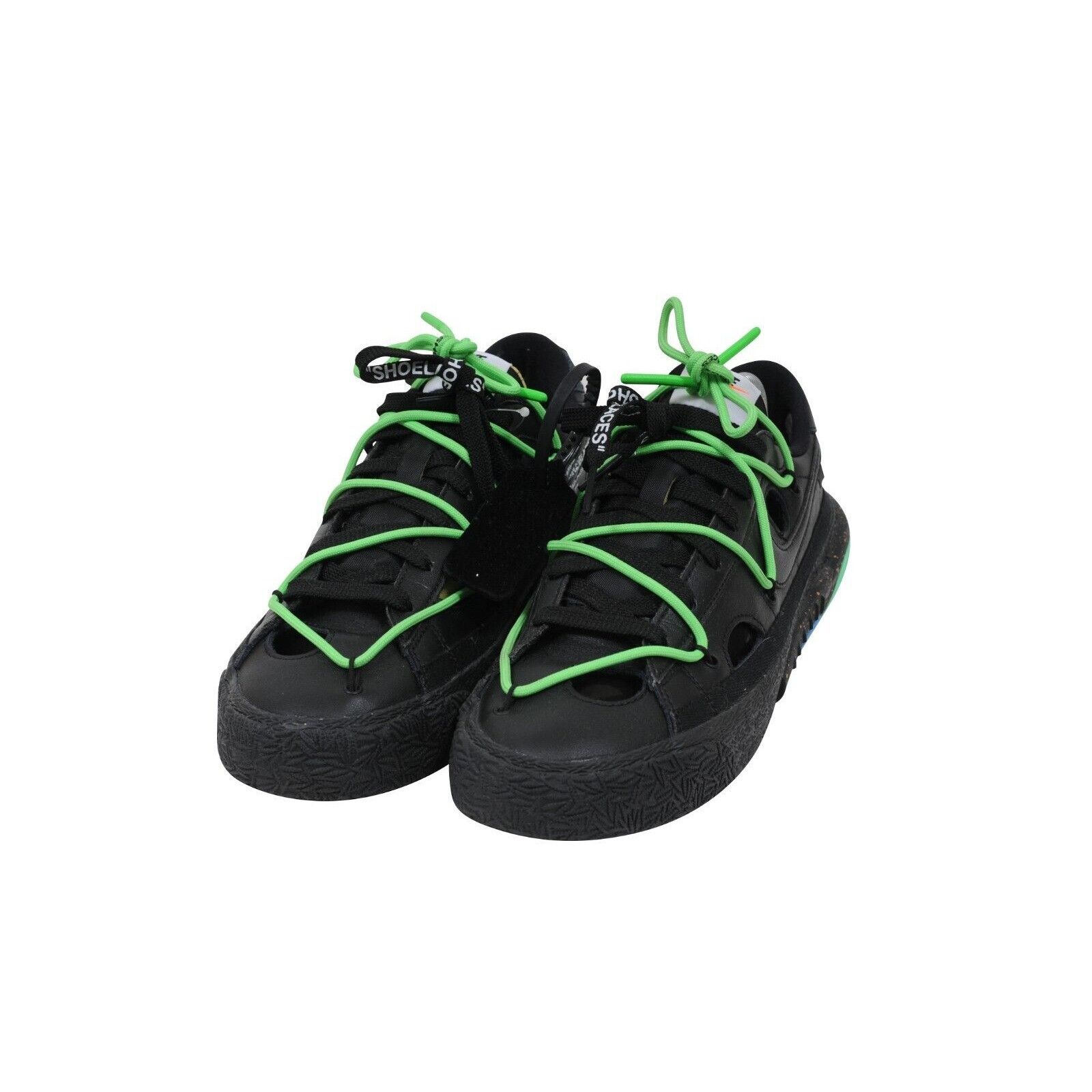 Nike × Off-White Blazer Low Top Black Electro Lime Size US 10 / EU 43 - 3 Thumbnail